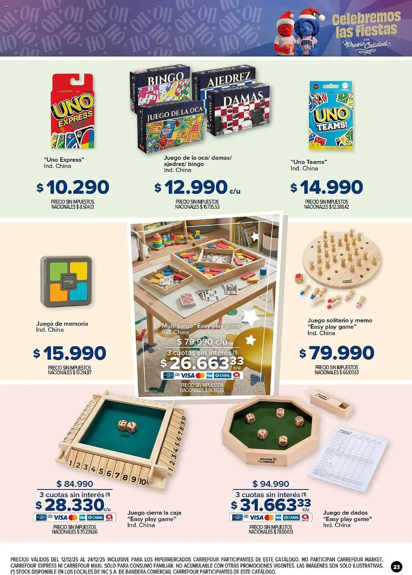 Ofertas de Catálogo Carrefour 12 de diciembre al 24 de diciembre 2025 - Página 23 del catálogo