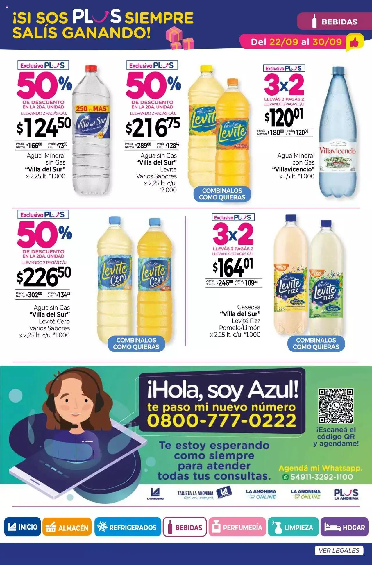 Ofertas de La Anonima - Super Ventajas - Septiembre 2022 22 de septiembre al 30 de septiembre 2023 - Página 39 del catálogo