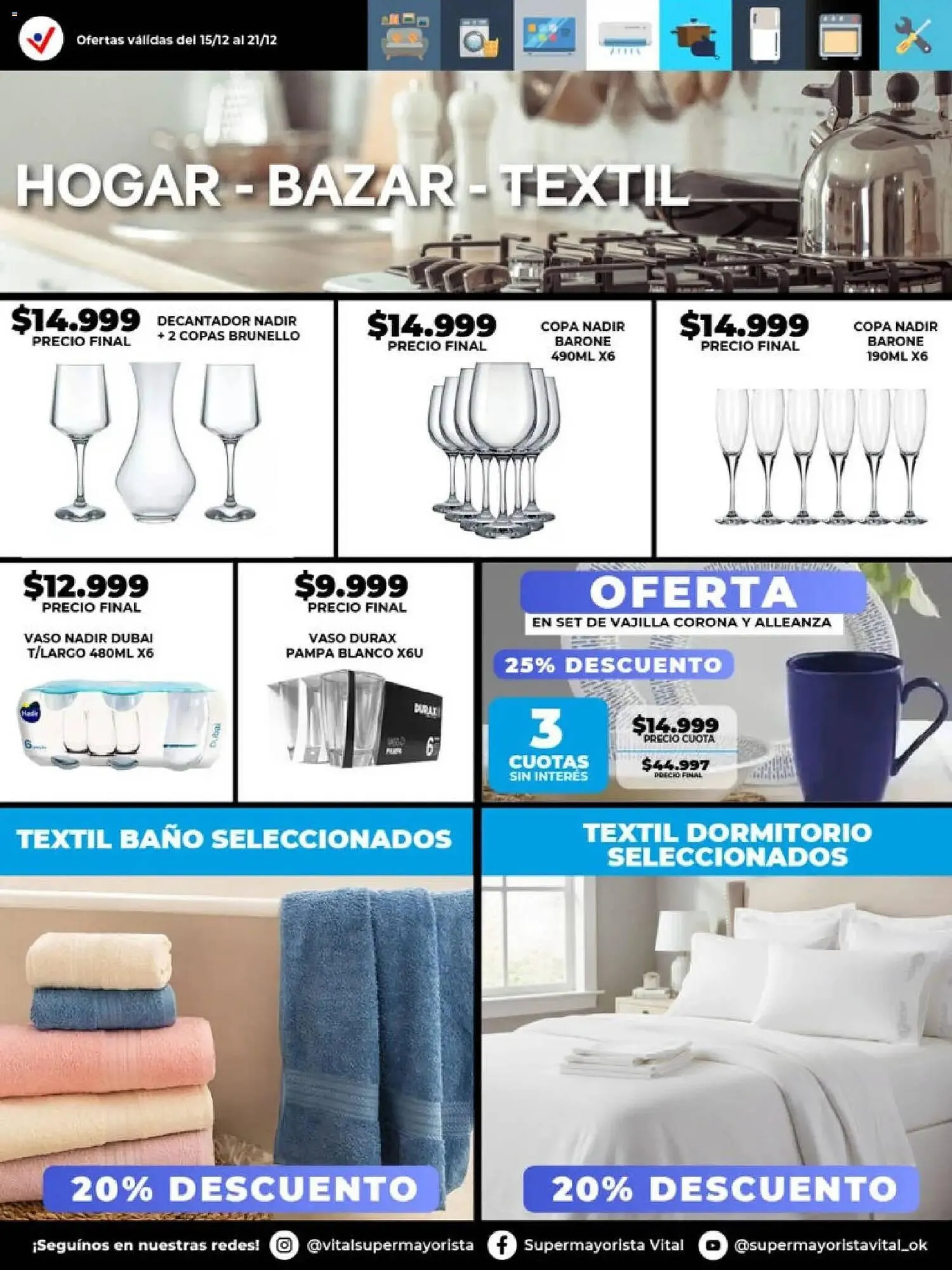 Ofertas de Catálogo Supermayorista Vital 15 de diciembre al 21 de diciembre 2025 - Página 3 del catálogo