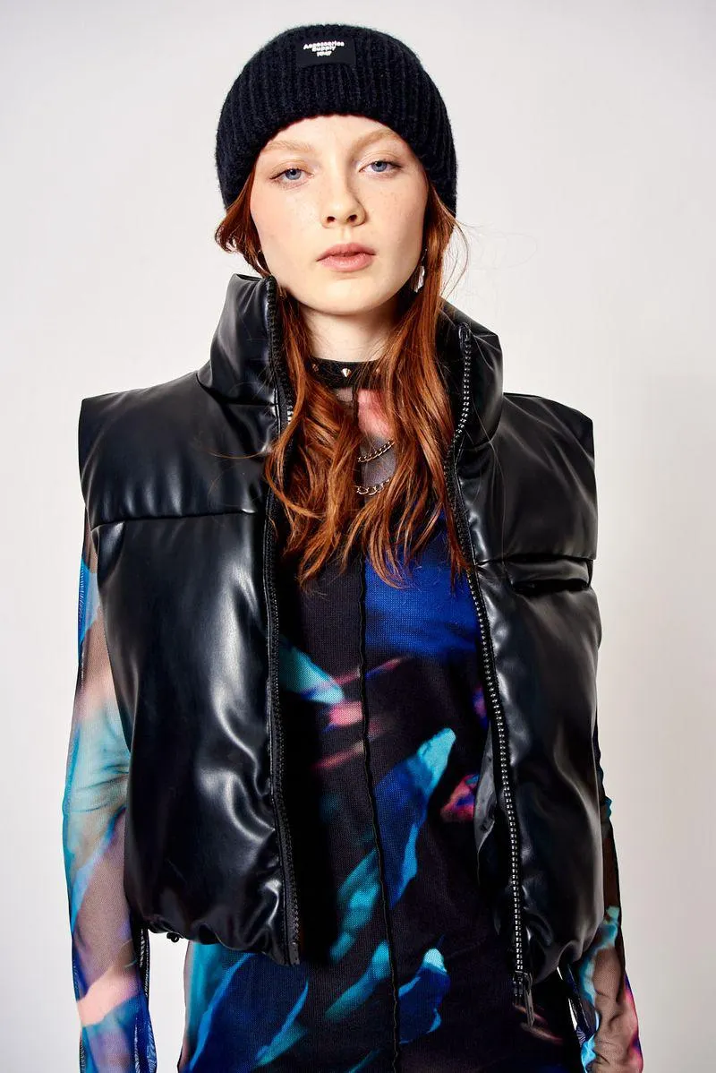 CHALECO CORTO CYRUS PU