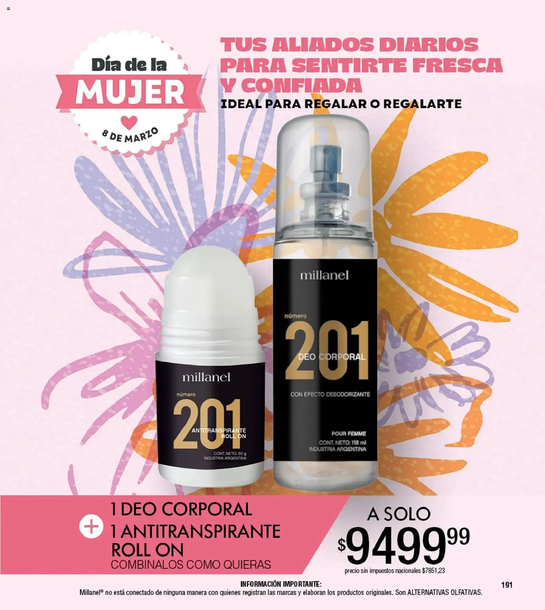 Ofertas de Catálogo Millanel Cosmética 2 de marzo al 29 de marzo 2026 - Página 191 del catálogo
