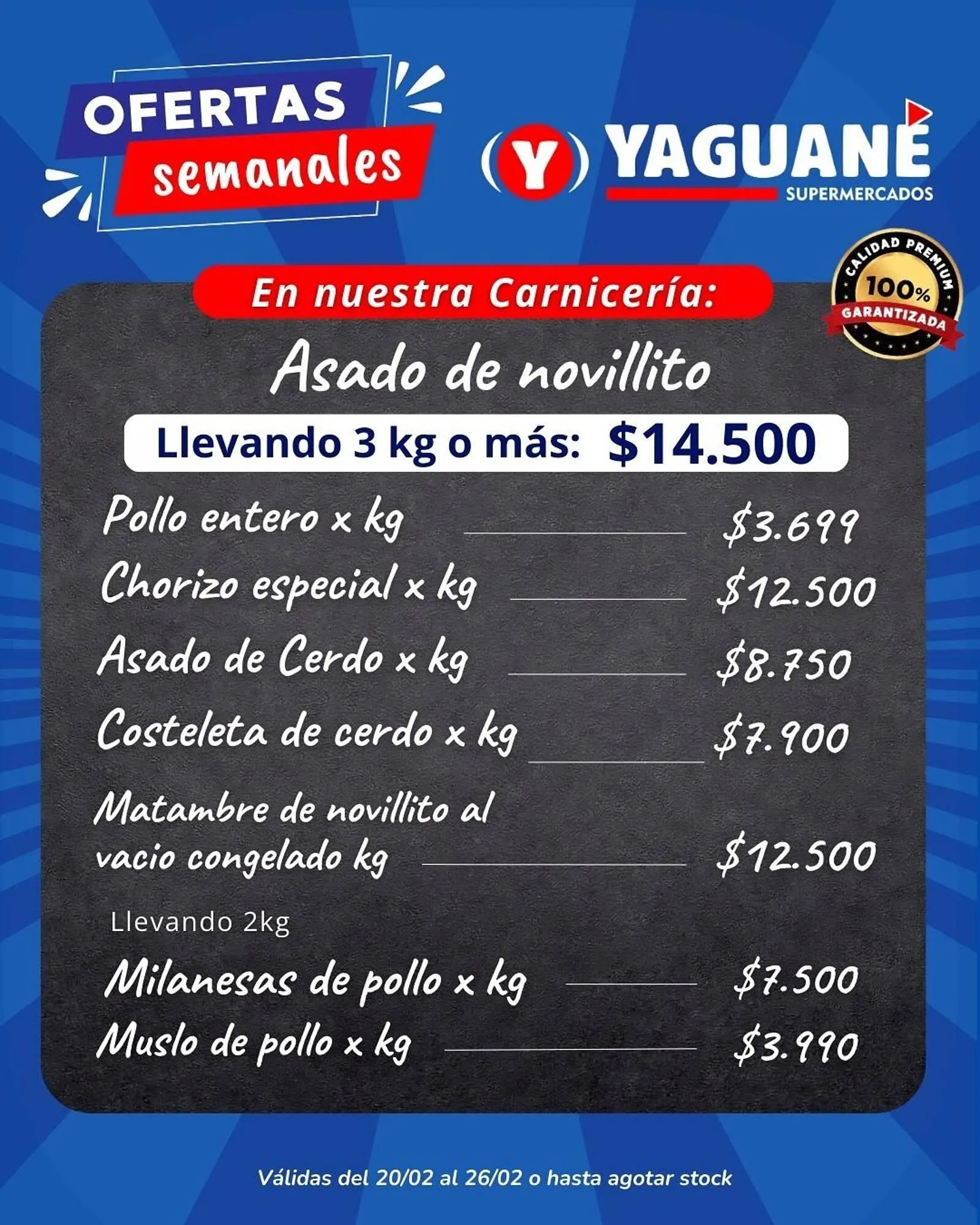 Ofertas de Catálogo Yaguane Supermercados 20 de febrero al 26 de febrero 2026 - Página 5 del catálogo