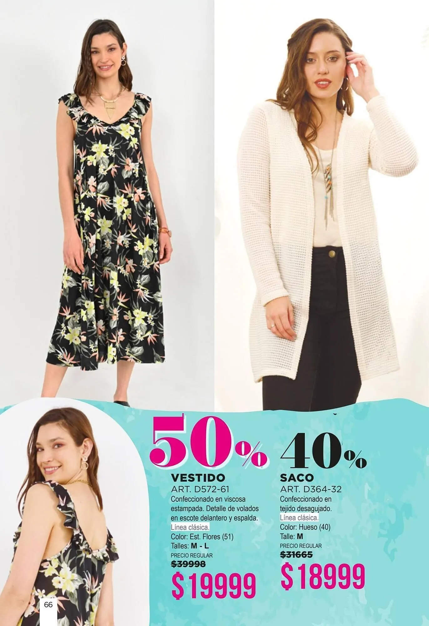 Ofertas de Catálogo Juana Bonita 9 de abril al 22 de abril 2025 - Página 66 del catálogo