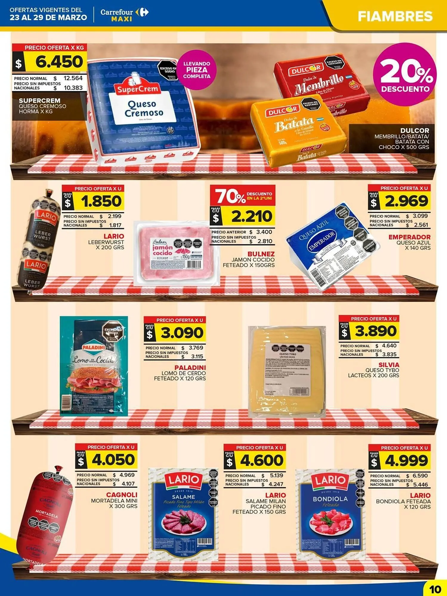 Ofertas de Folleto Carrefour Maxi 23 de marzo al 29 de marzo 2026 - Página 10 del catálogo