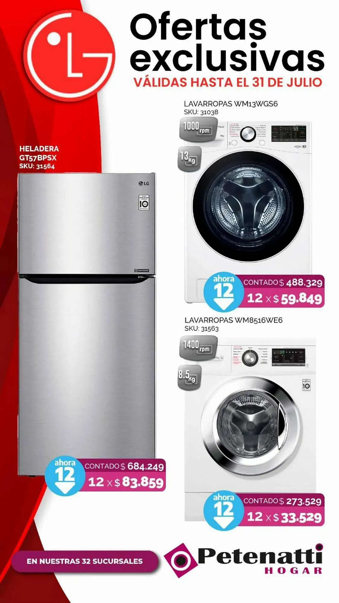 Ofertas de Catálogo Petenatti Hogar 10 de julio al 31 de julio 2023 - Página 8 del catálogo