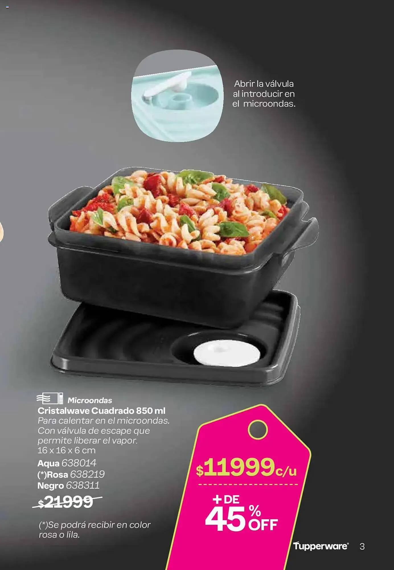 Ofertas de Catálogo Tupperware 29 de noviembre al 2 de diciembre 2024 - Página 3 del catálogo