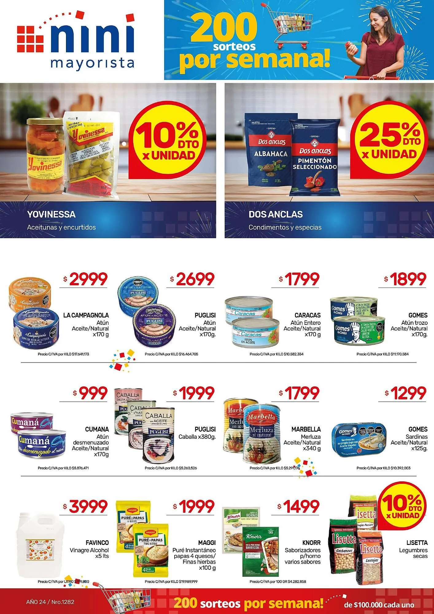 Ofertas de Catálogo Nini Mayorista 18 de noviembre al 24 de noviembre 2024 - Página 19 del catálogo