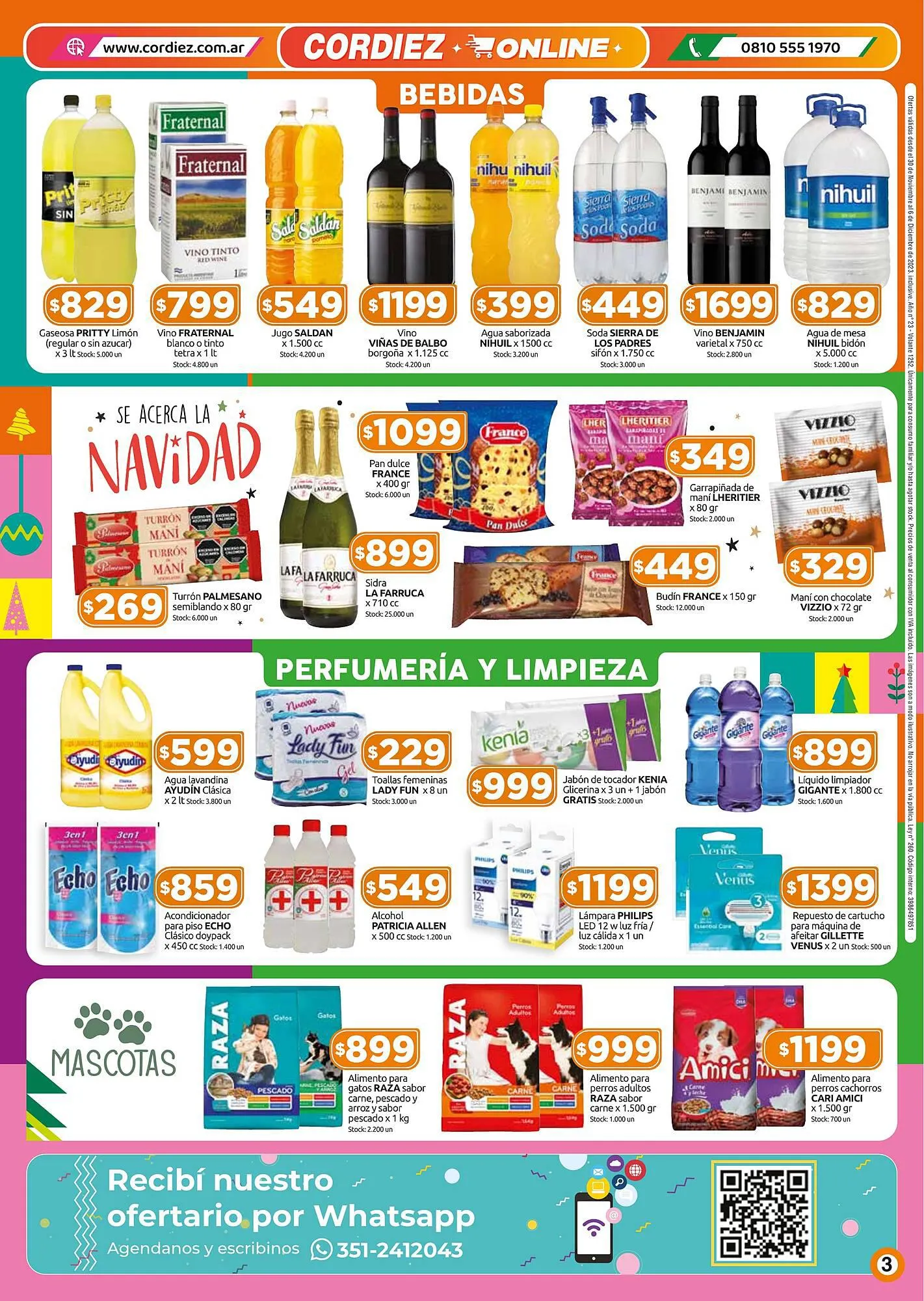 Ofertas de Catálogo Cordiez 30 de noviembre al 6 de diciembre 2023 - Página 3 del catálogo