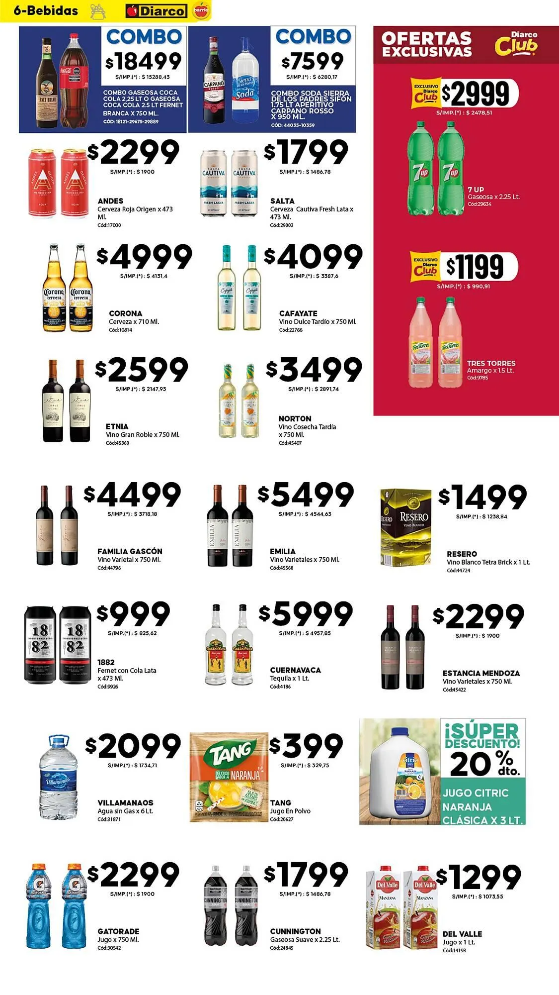 Ofertas de Catálogo Diarco 30 de marzo al 3 de abril 2026 - Página 6 del catálogo