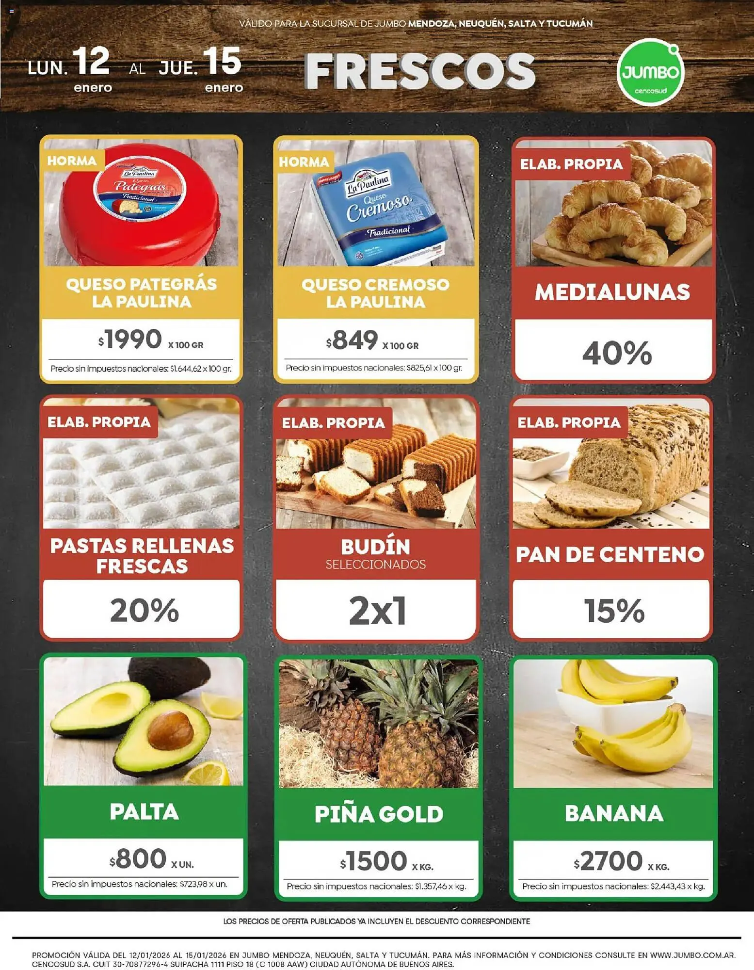 Ofertas de Catálogo Jumbo 12 de enero al 15 de enero 2026 - Página 1 del catálogo