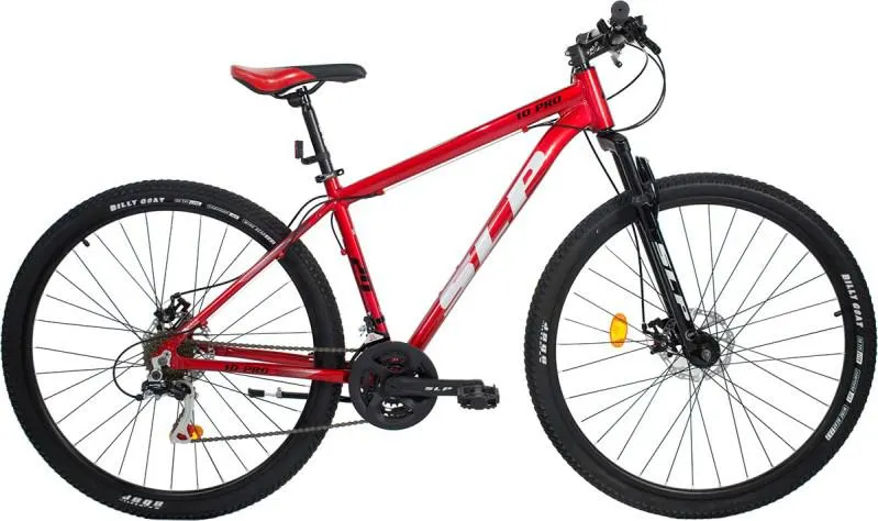 Bicicleta Mountain Bike 10 Pro Rodado 29 Talle 20 Rojo/gris - SLP