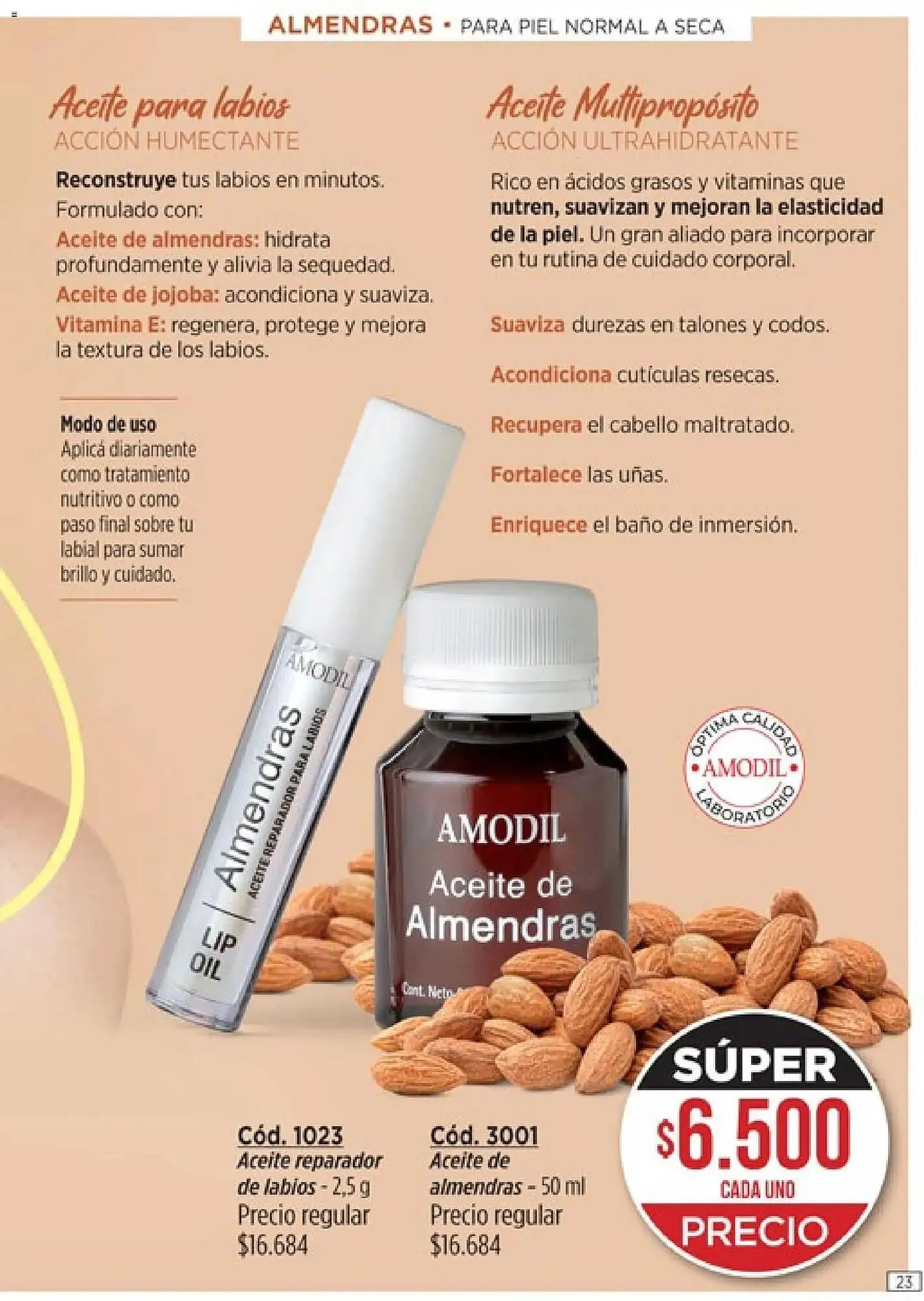 Ofertas de Catálogo Amodil 1 de marzo al 31 de marzo 2026 - Página 23 del catálogo