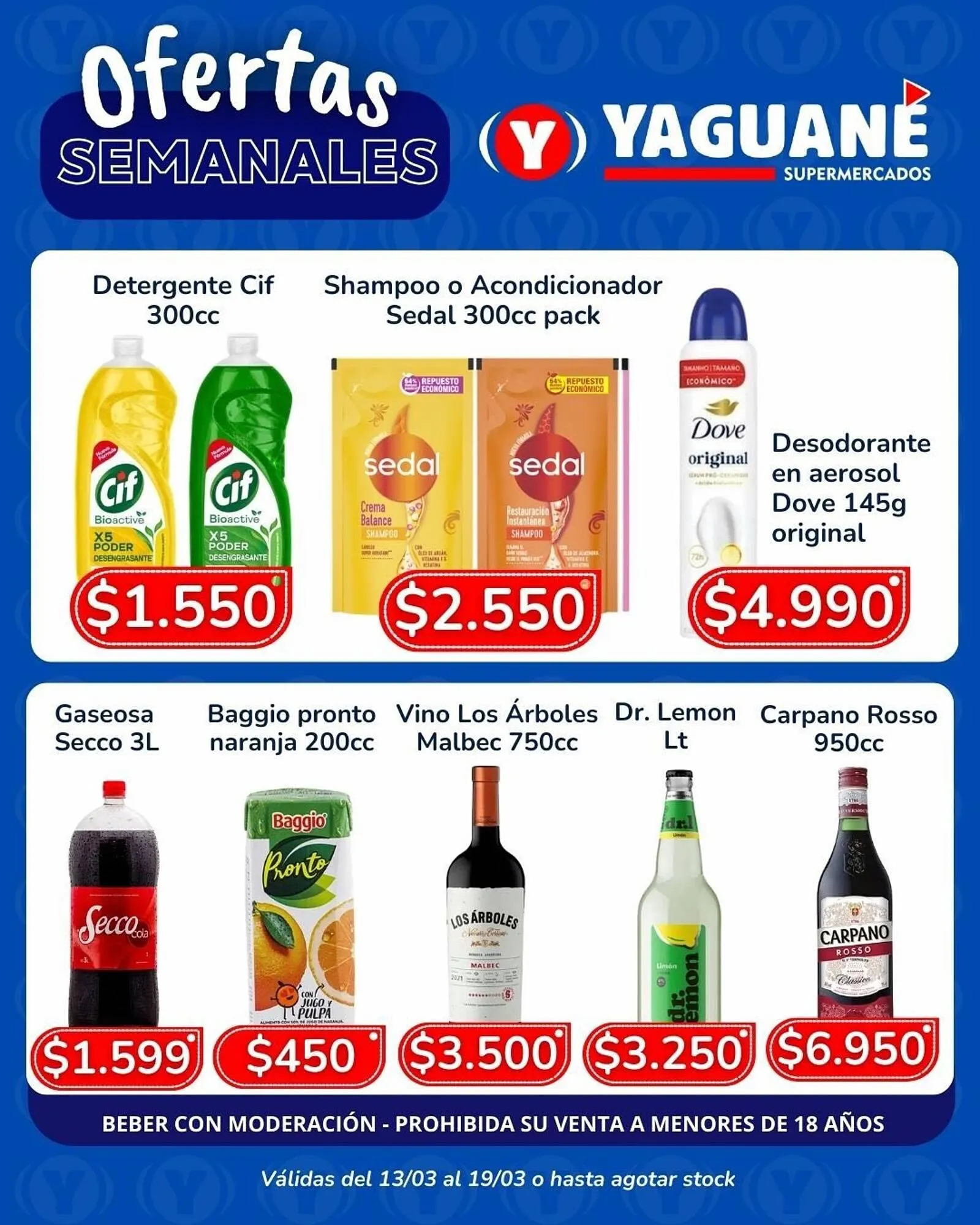 Ofertas de Catálogo Yaguane Supermercados 13 de marzo al 19 de marzo 2026 - Página 3 del catálogo