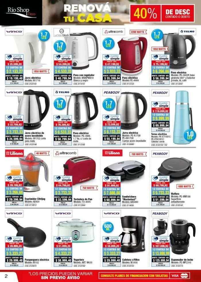 Ofertas de Ofertas Rio Shop Deco 20 de agosto al 3 de septiembre 2024 - Página 12 del catálogo