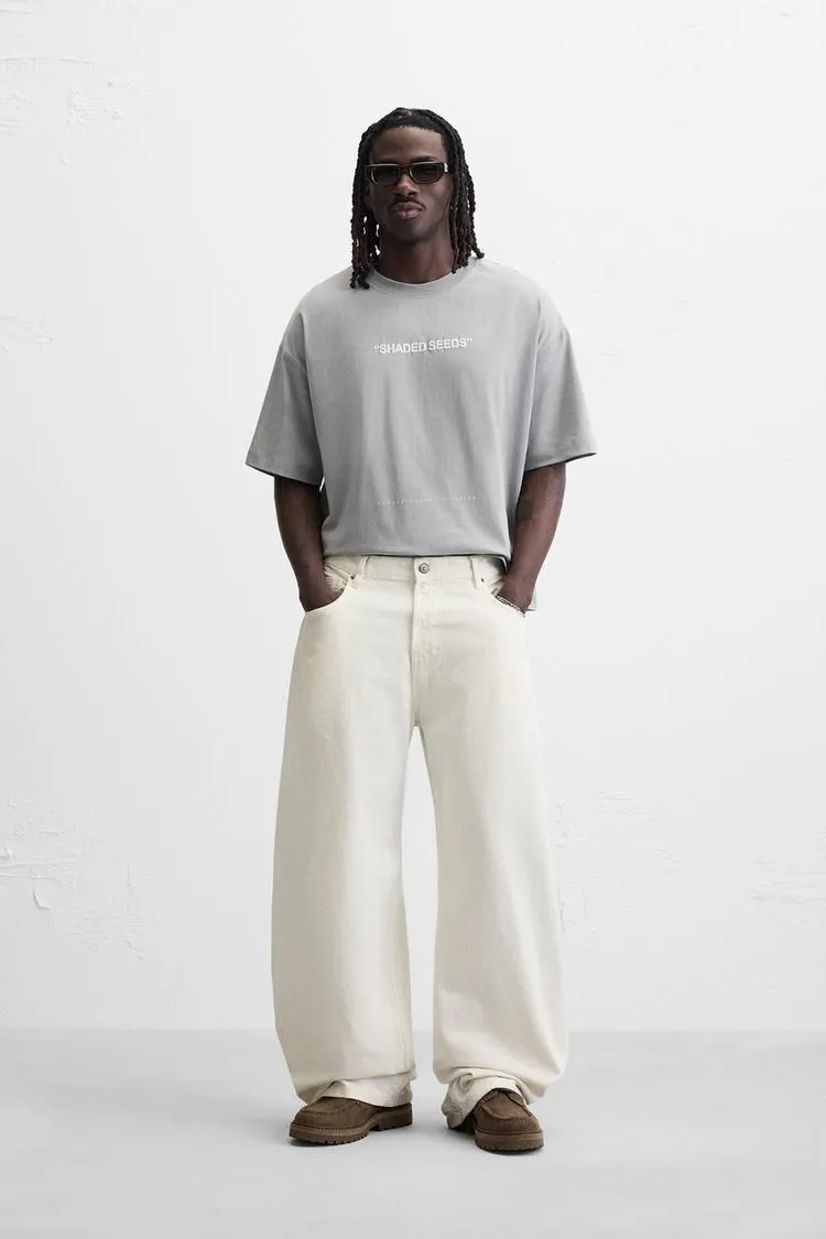 CAMISETA TEXTO ESTAMPADO