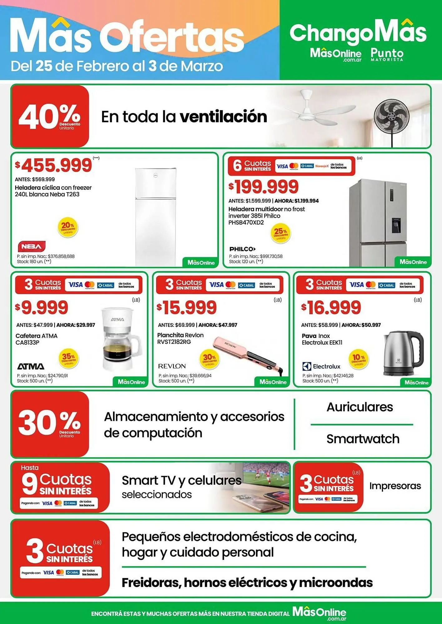 Ofertas de Catálogo Changomas 25 de febrero al 3 de marzo 2026 - Página 13 del catálogo