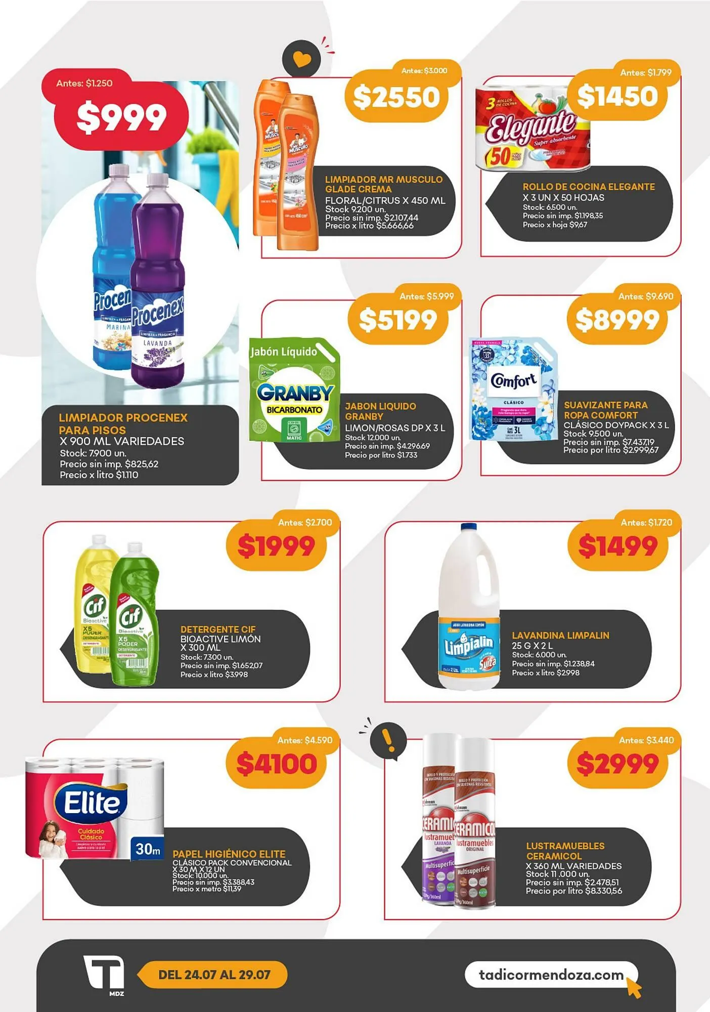 Ofertas de Catálogo Supermercados Tadicor 24 de julio al 1 de agosto 2025 - Página 6 del catálogo