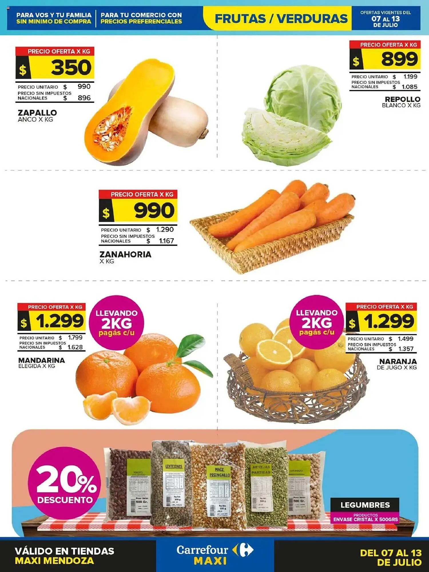 Ofertas de Catálogo Carrefour Maxi 7 de julio al 13 de julio 2025 - Página 1 del catálogo