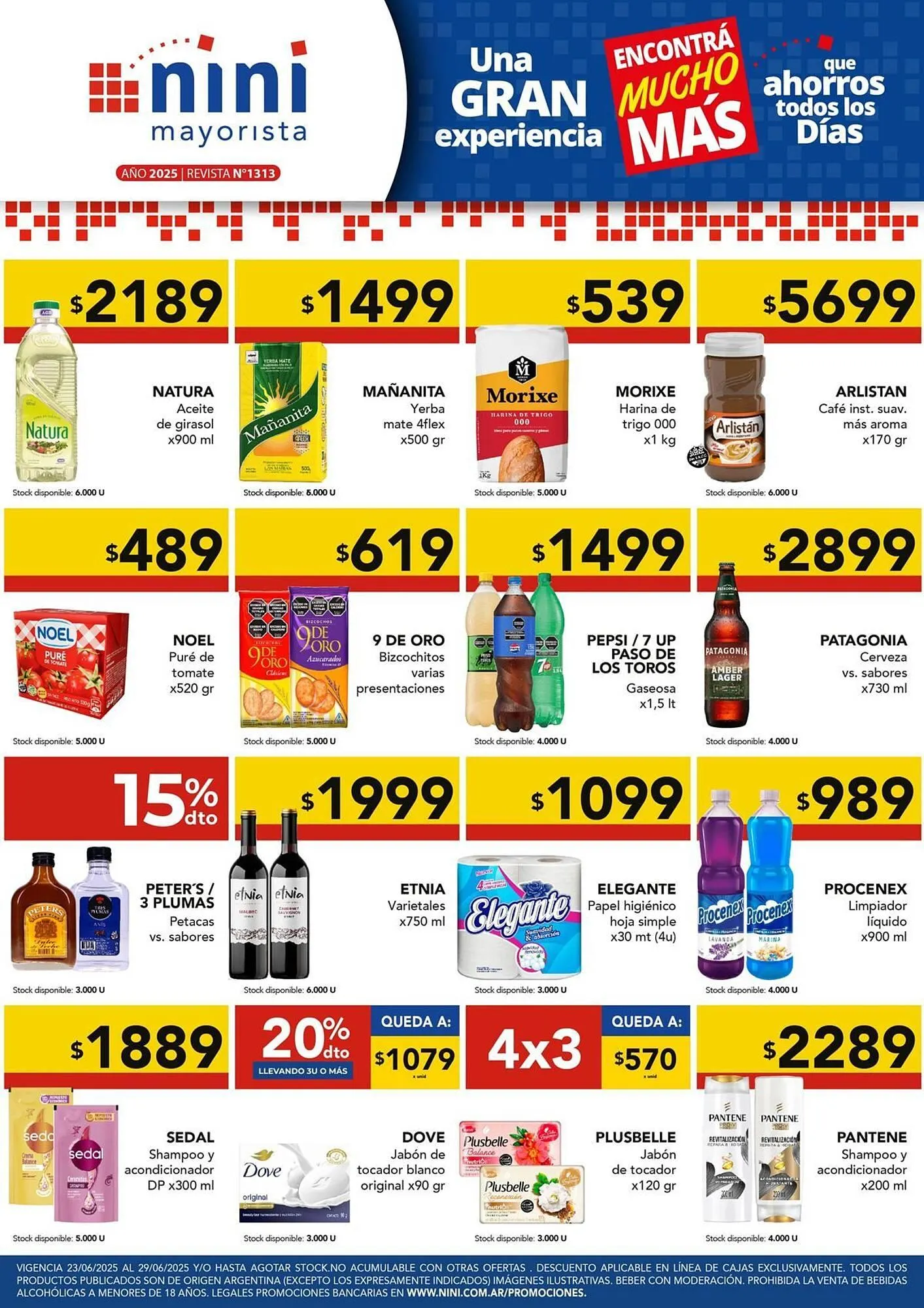 Ofertas de Catálogo Nini Mayorista 23 de junio al 29 de junio 2025 - Página 1 del catálogo