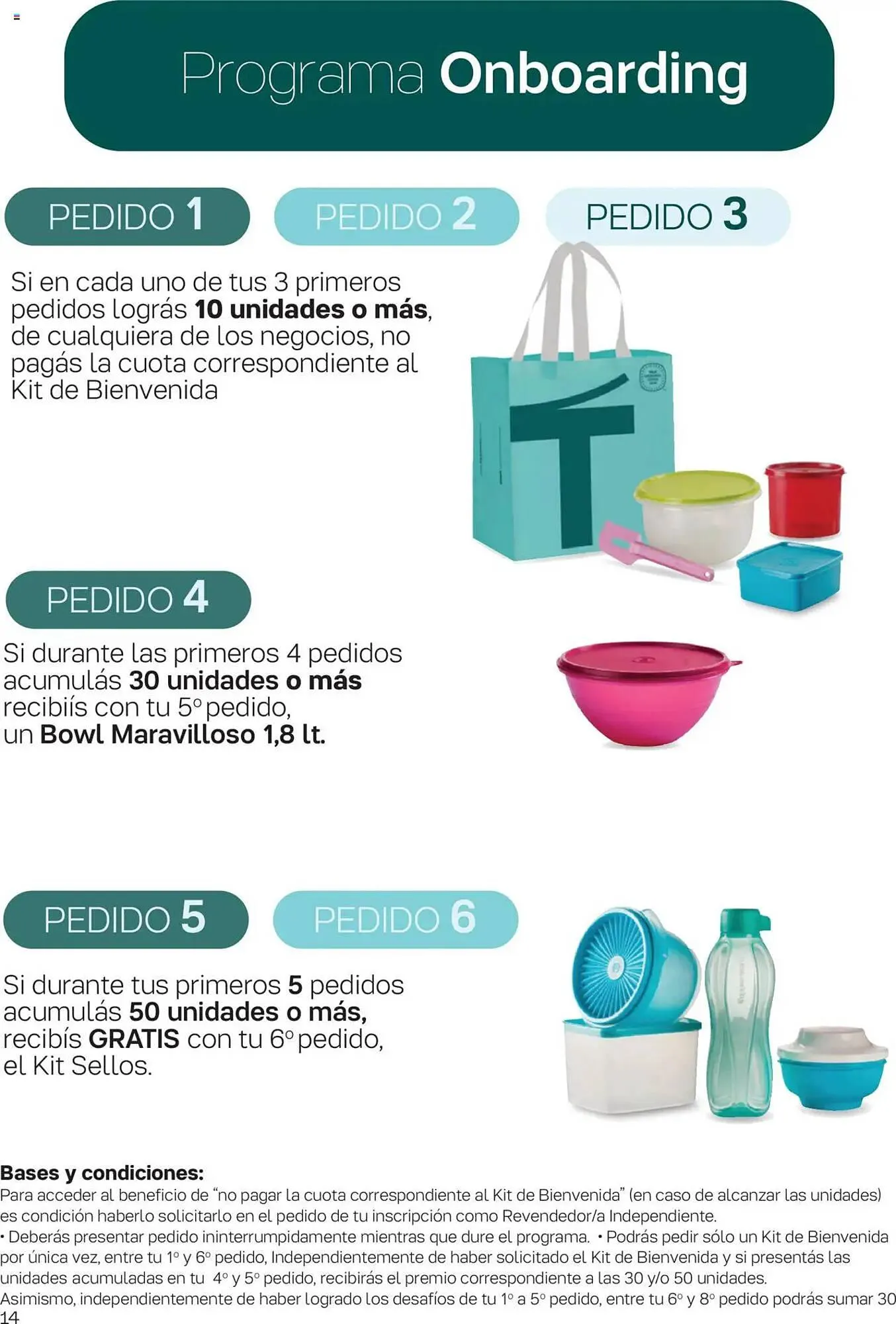 Ofertas de Folleto Tupperware 15 de septiembre al 1 de enero 2026 - Página 14 del catálogo