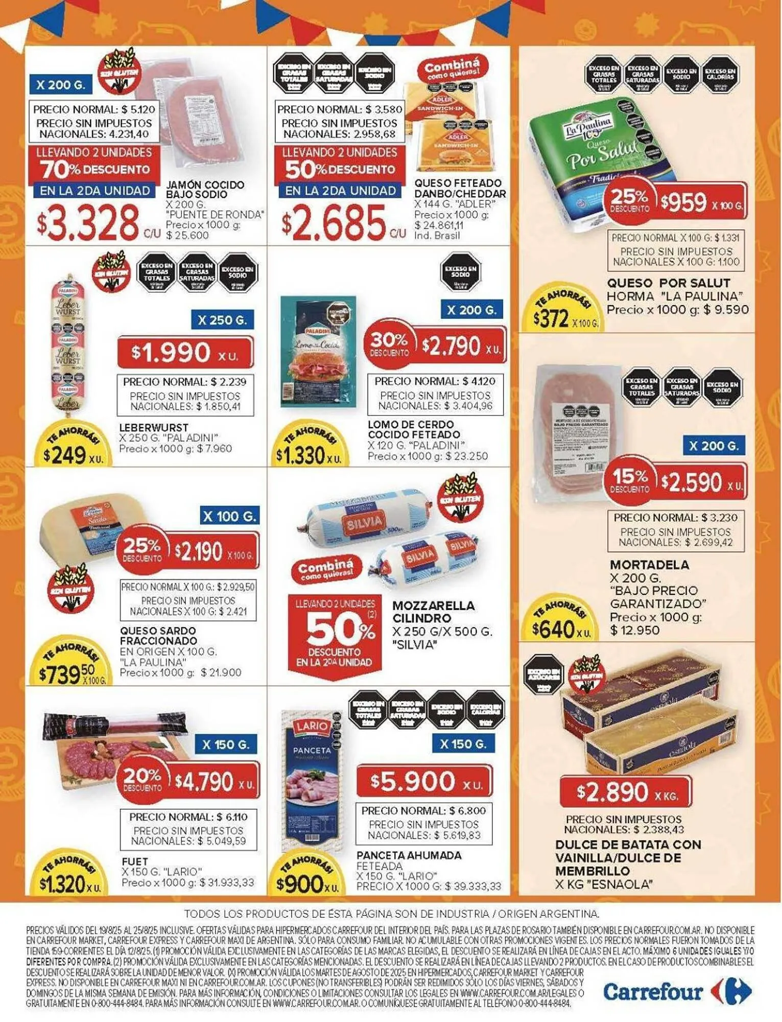 Ofertas de Catálogo Carrefour 19 de agosto al 26 de agosto 2025 - Página 3 del catálogo
