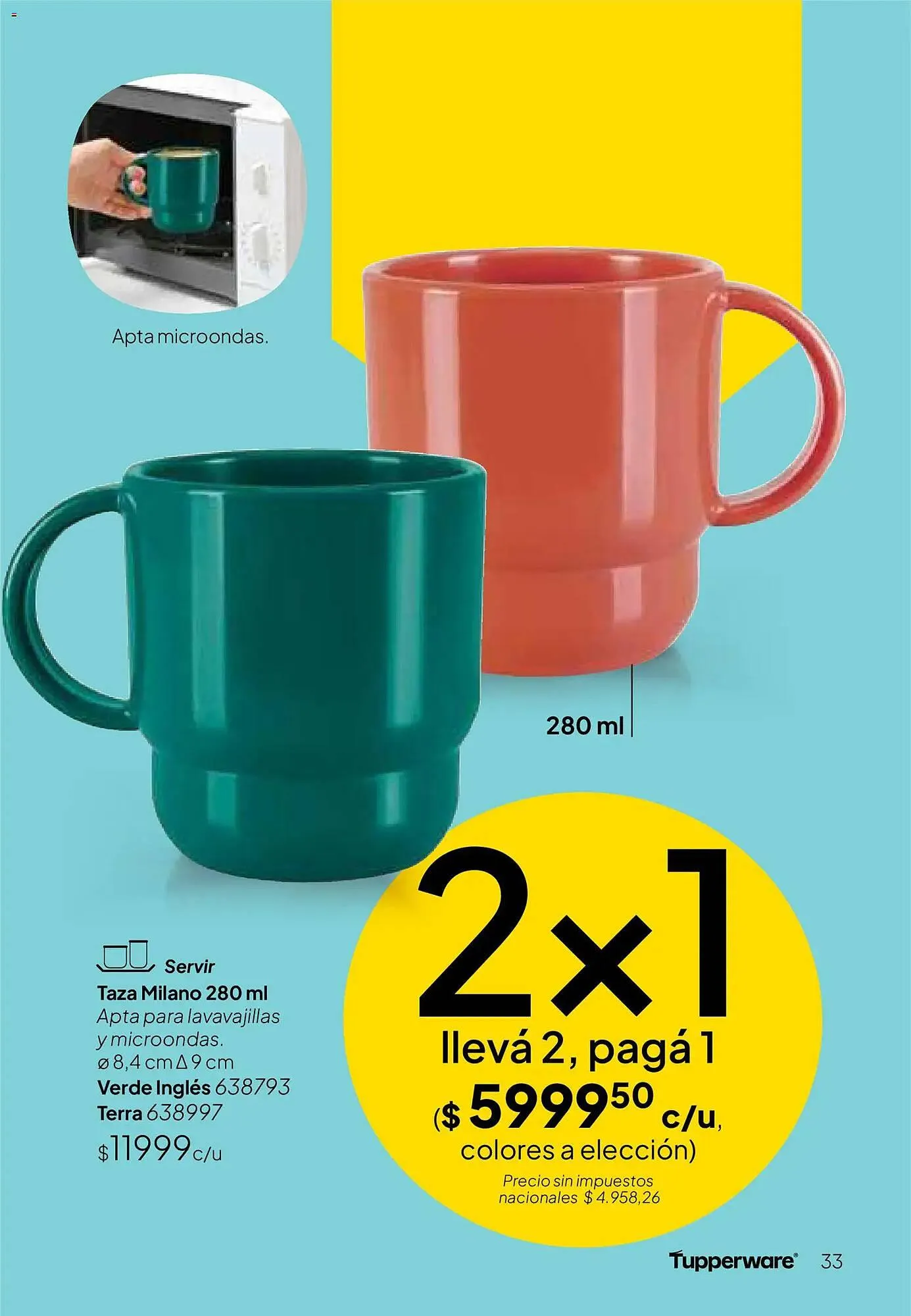Ofertas de Folleto Tupperware 9 de marzo al 31 de marzo 2026 - Página 34 del catálogo