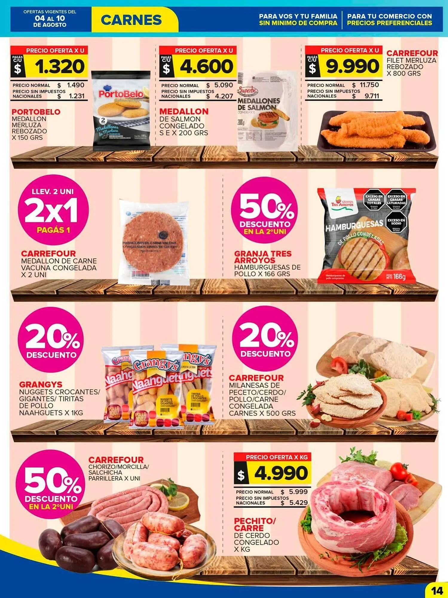 Ofertas de Catálogo Carrefour Maxi 4 de agosto al 10 de agosto 2025 - Página 14 del catálogo