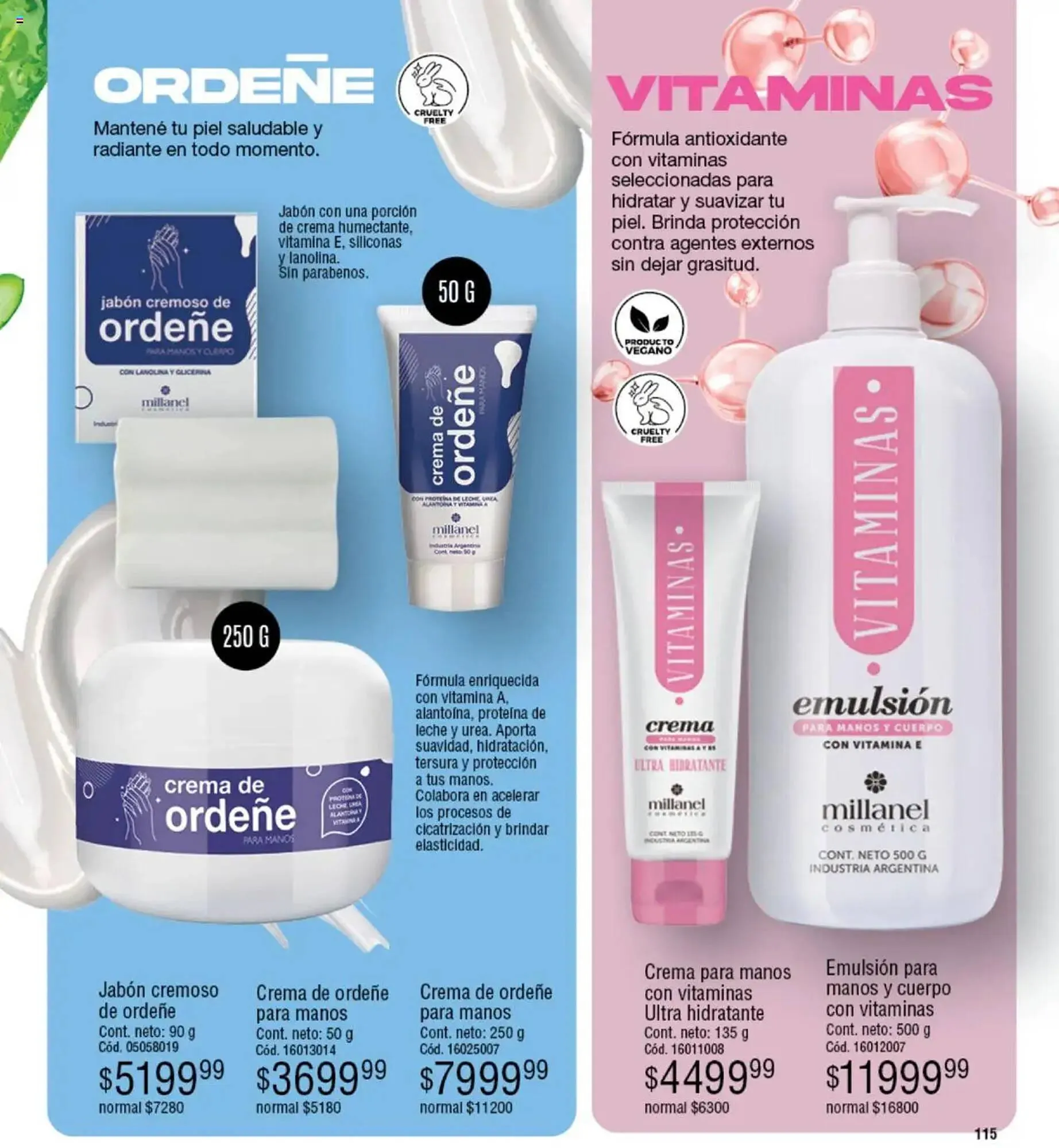 Ofertas de Catálogo Millanel Cosmética 26 de mayo al 23 de junio 2025 - Página 487 del catálogo