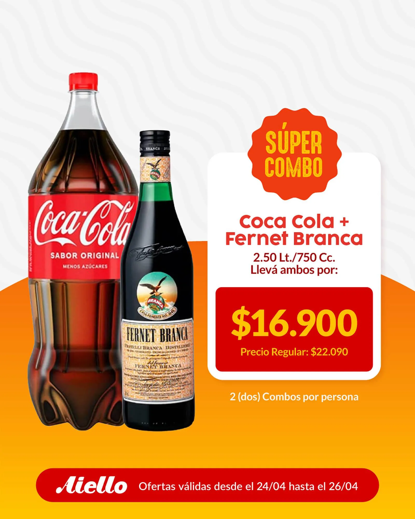 Ofertas de Catálogo Supermercados Aiello 24 de abril al 26 de abril 2026 - Página 2 del catálogo