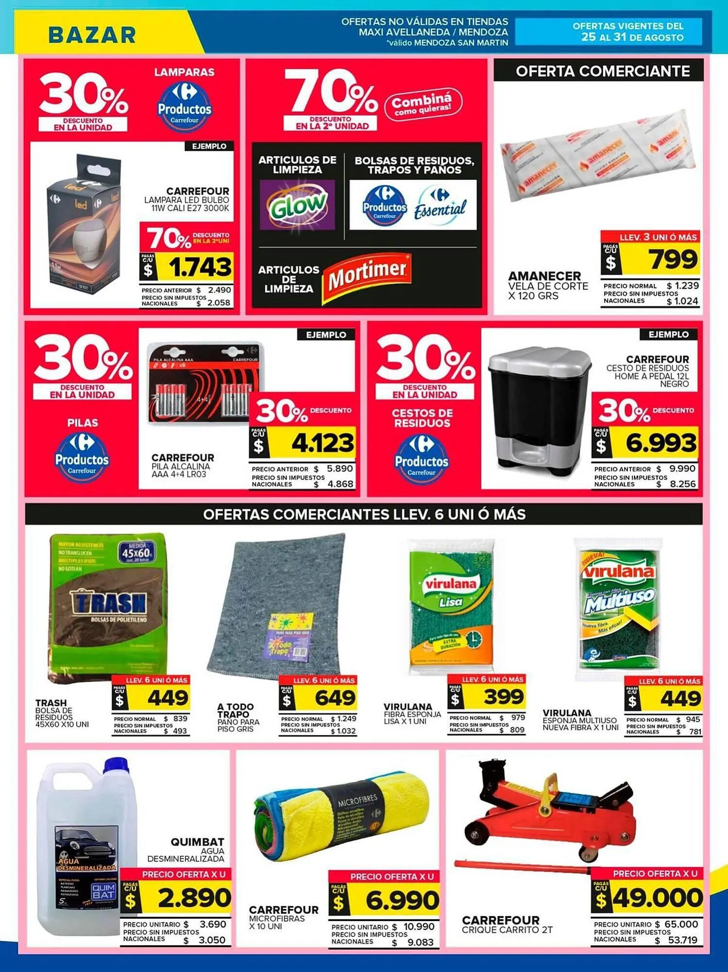 Ofertas de Catálogo Carrefour Maxi 25 de agosto al 31 de agosto 2025 - Página 24 del catálogo