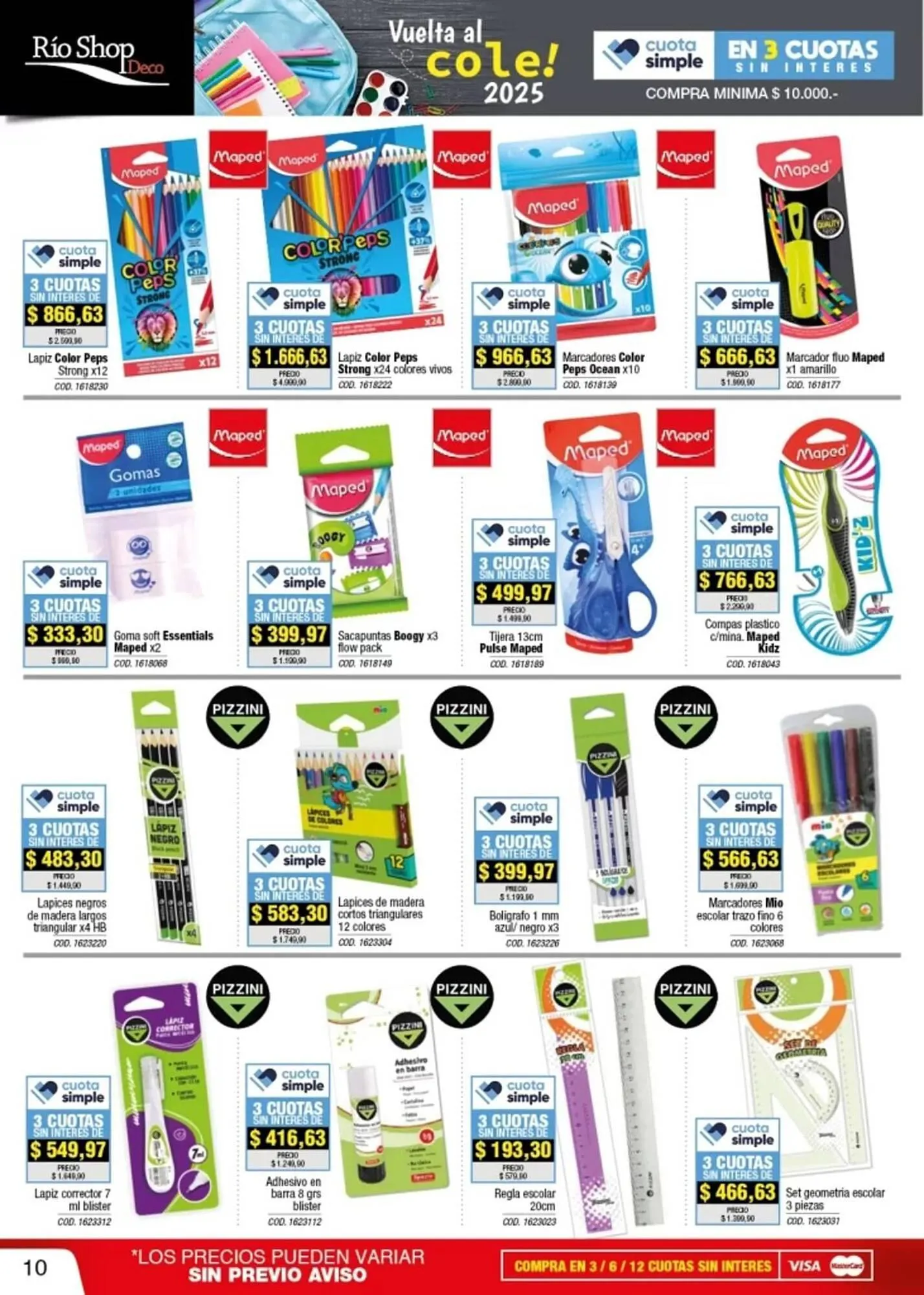 Ofertas de Catálogo Rio Shop Deco 1 de febrero al 15 de febrero 2025 - Página 10 del catálogo