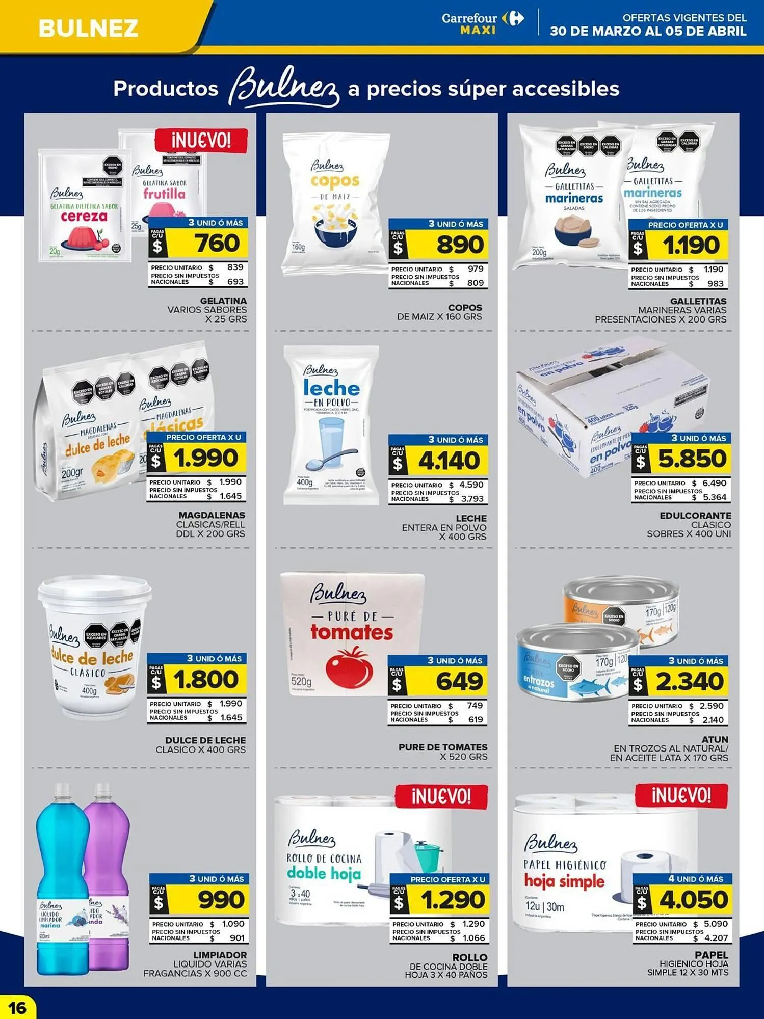 Ofertas de Folleto Carrefour Maxi 30 de marzo al 6 de abril 2026 - Página 18 del catálogo