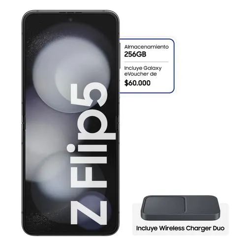 Celular Samsung Galaxy Z Flip5 8/256GB gris