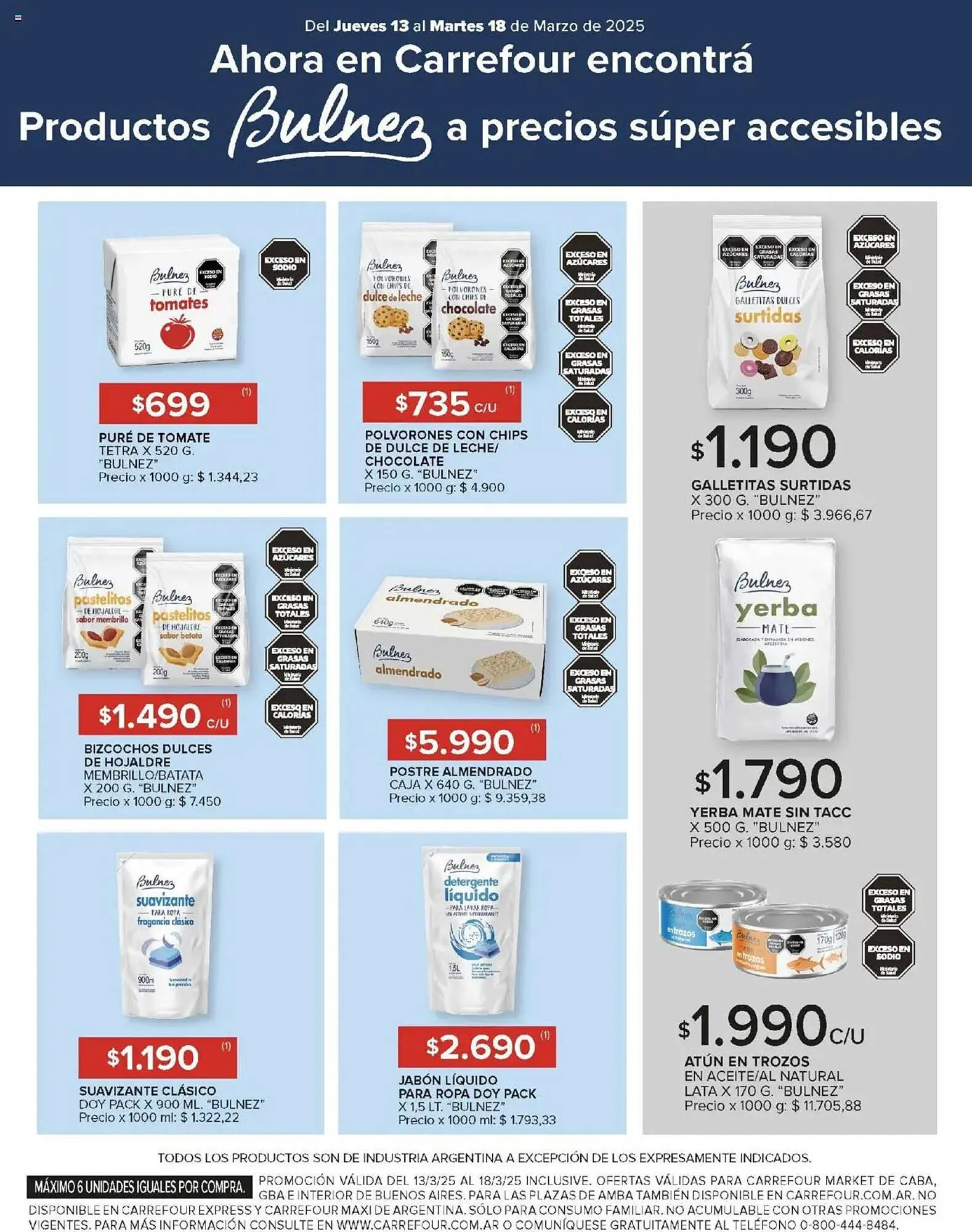 Ofertas de Catálogo Carrefour Market 13 de marzo al 18 de marzo 2025 - Página 11 del catálogo