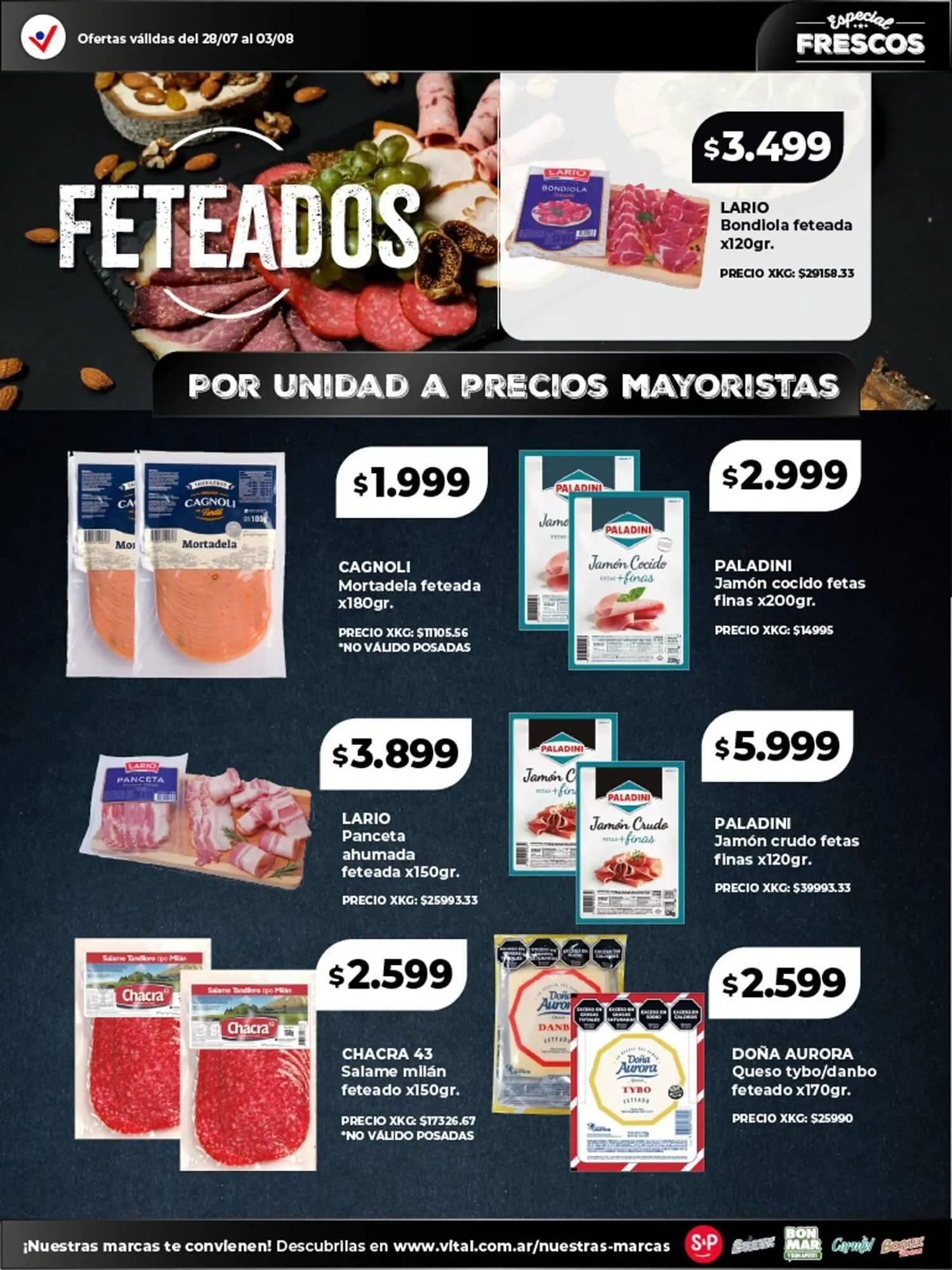 Ofertas de Catálogo Supermayorista Vital 28 de julio al 3 de agosto 2025 - Página 11 del catálogo