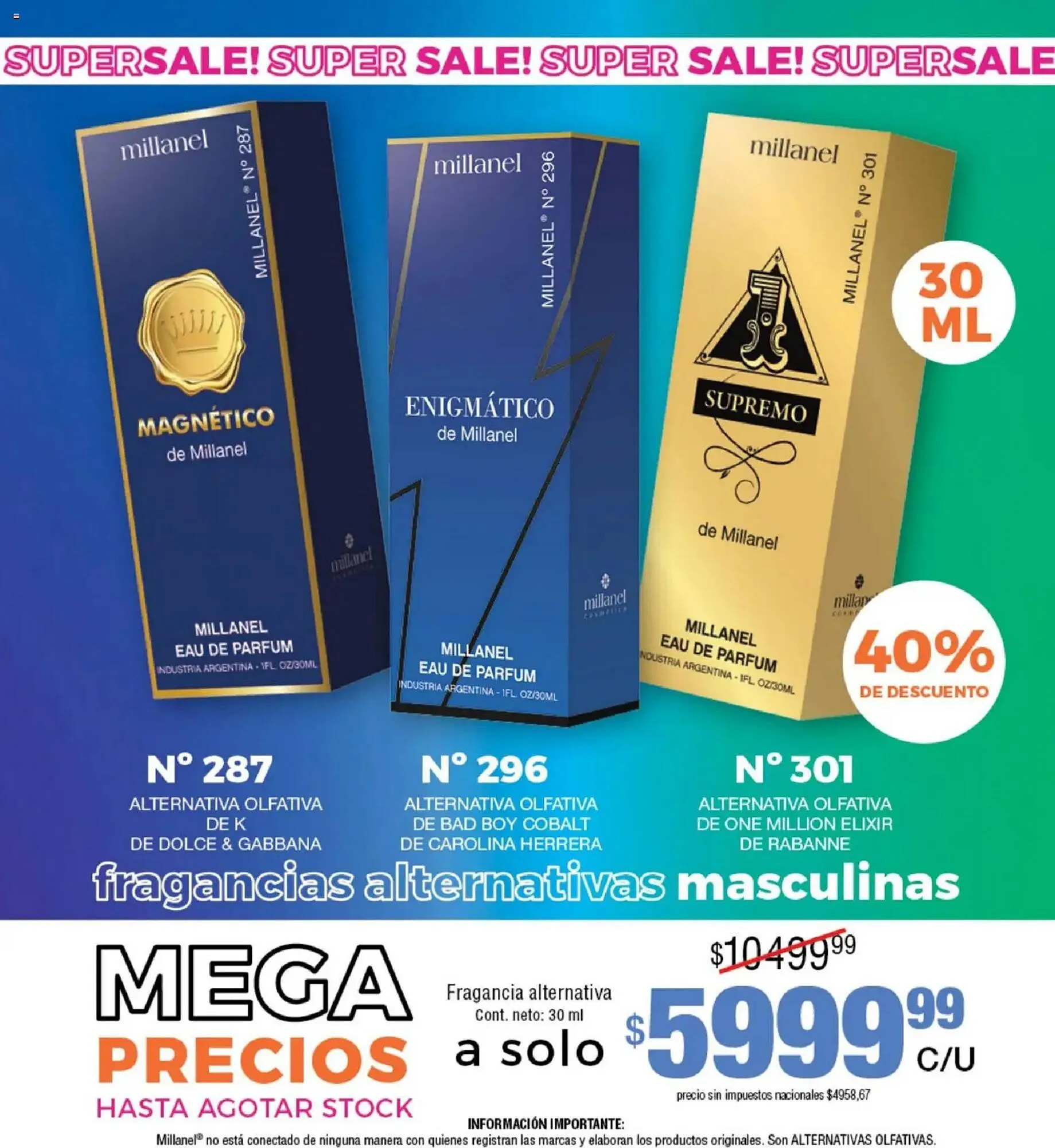 Ofertas de Catálogo Millanel Cosmética 2 de febrero al 2 de marzo 2026 - Página 95 del catálogo