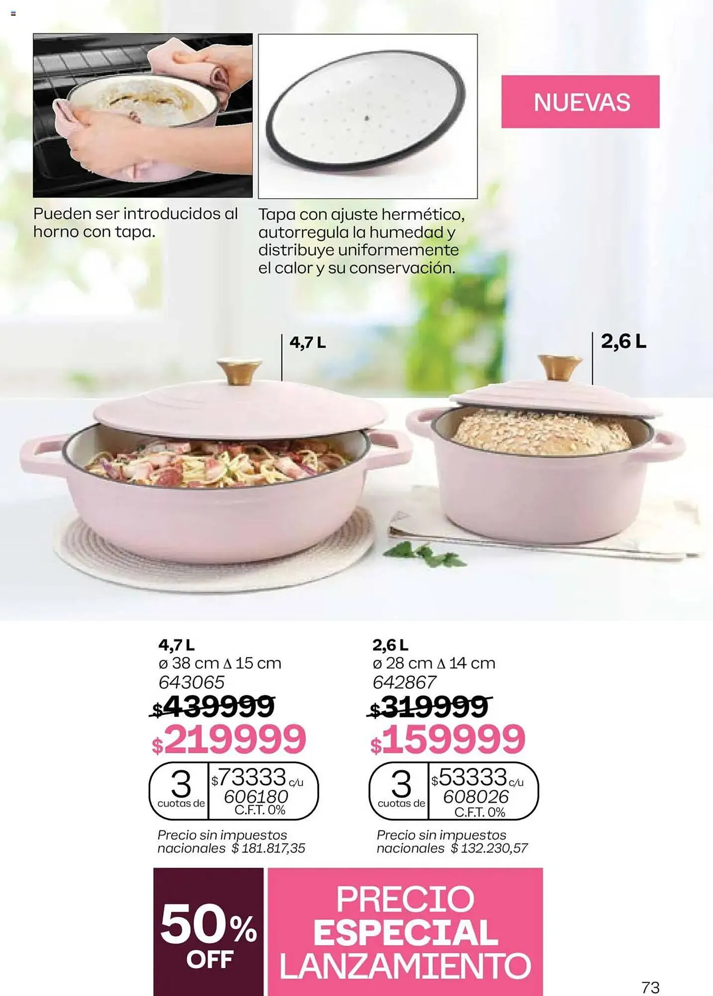 Ofertas de Folleto Tupperware 13 de octubre al 3 de noviembre 2025 - Página 74 del catálogo