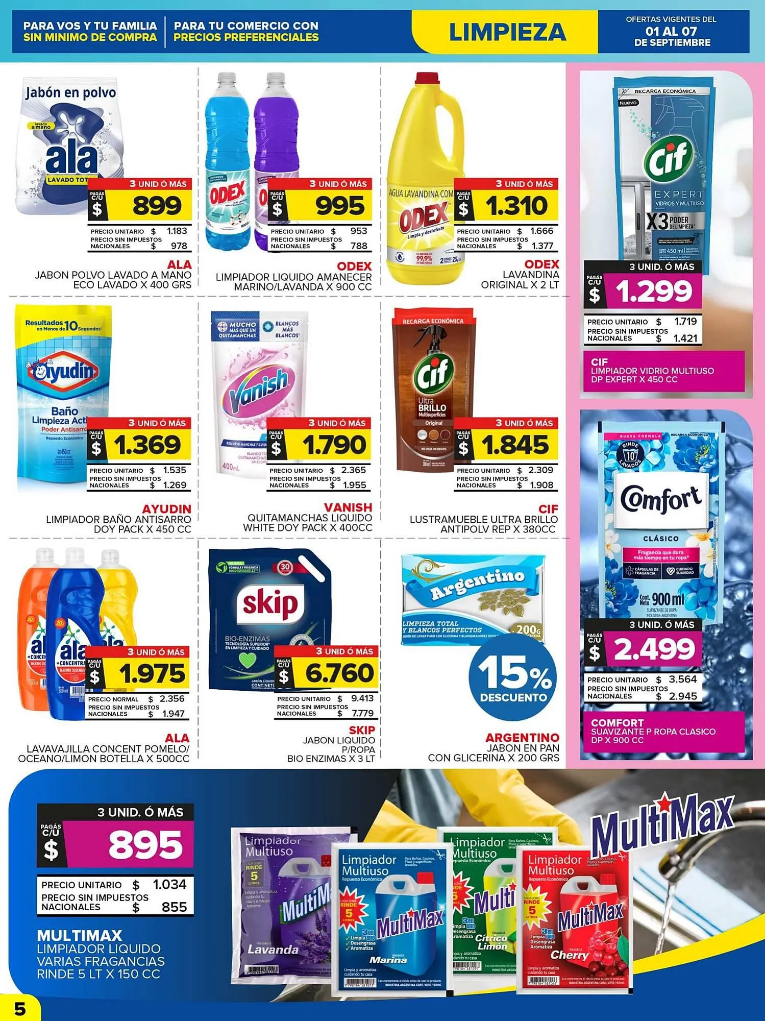 Ofertas de Catálogo Carrefour Maxi 1 de septiembre al 7 de septiembre 2025 - Página 5 del catálogo