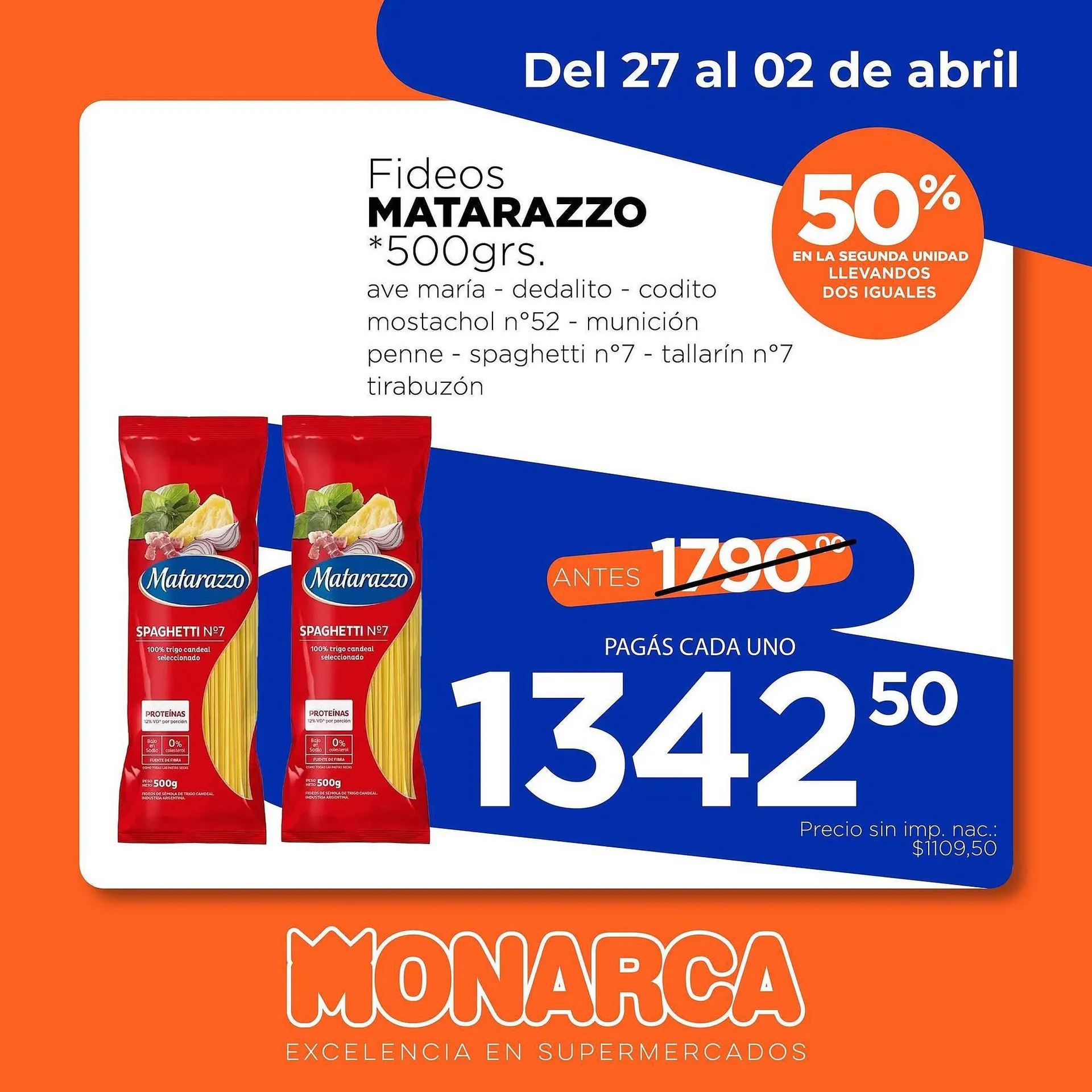 Ofertas de Catálogo Supermercados Monarca 27 de marzo al 2 de abril 2026 - Página 4 del catálogo