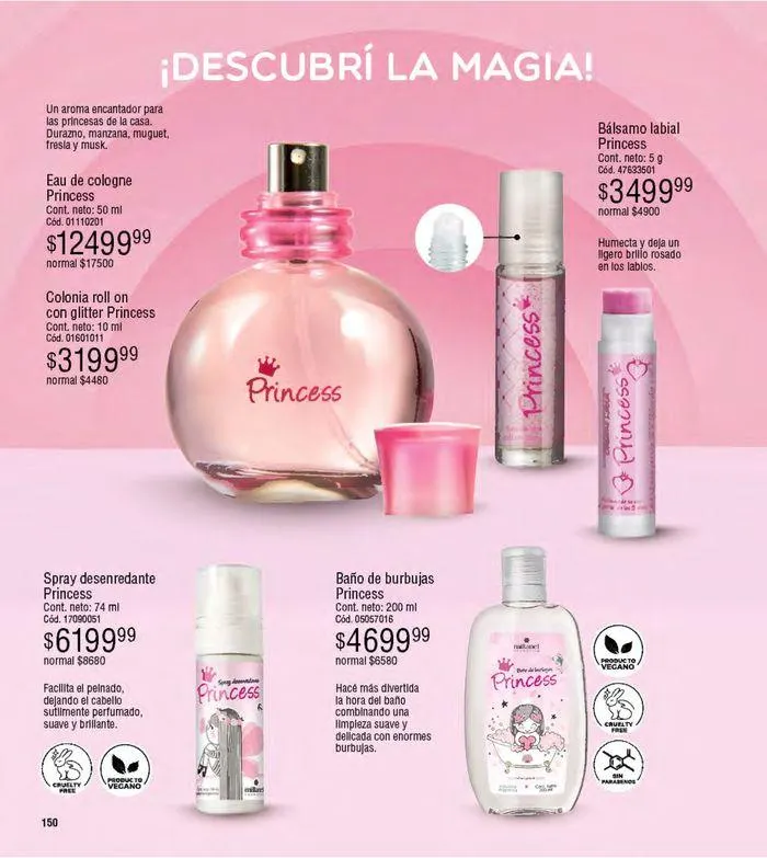 Ofertas de Catálogo Cosmeticos Millanel C8/24 5 de julio al 28 de julio 2024 - Página 150 del catálogo
