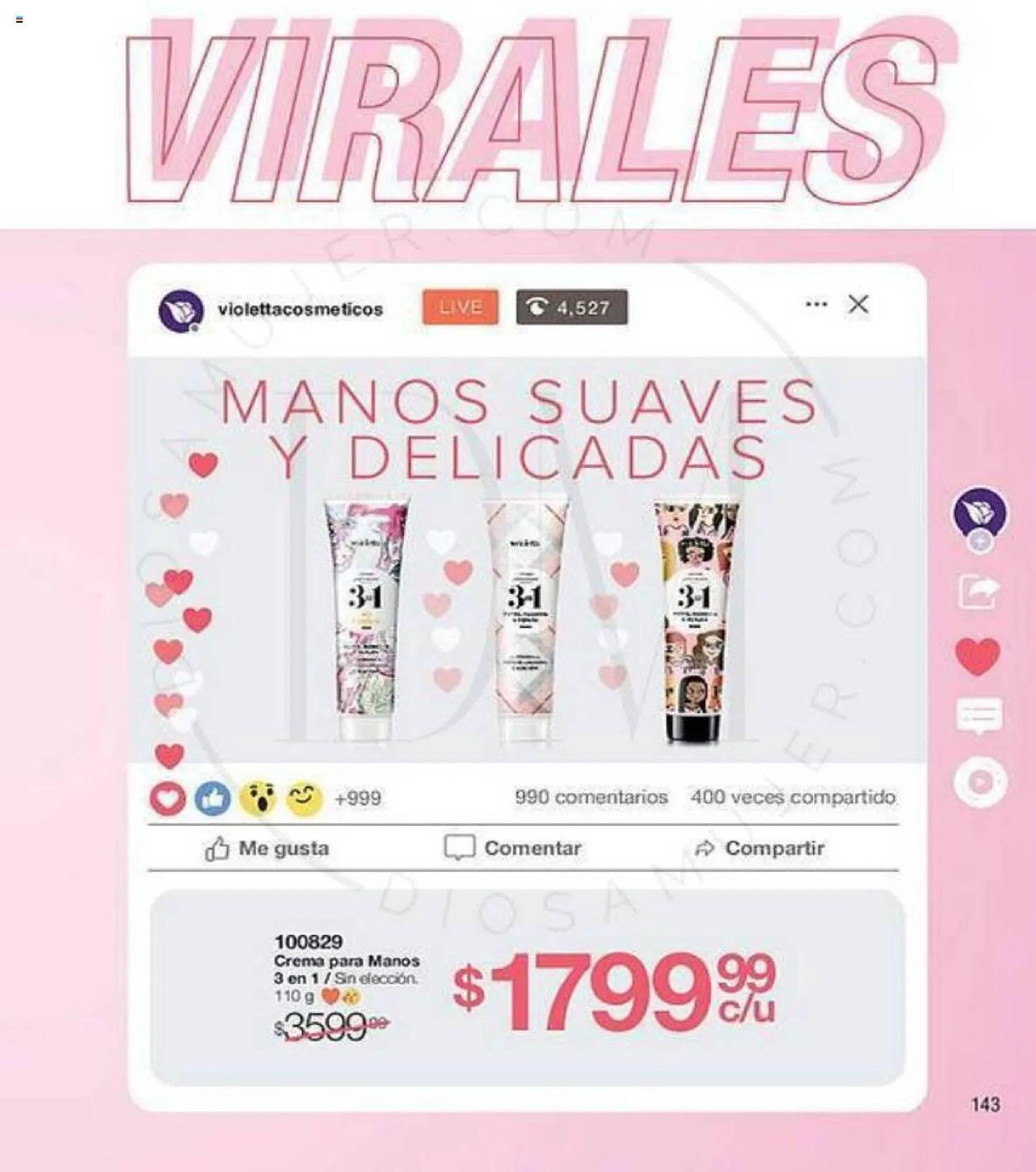 Ofertas de Catálogo Violetta Cosméticos 26 de septiembre al 9 de octubre 2023 - Página 143 del catálogo