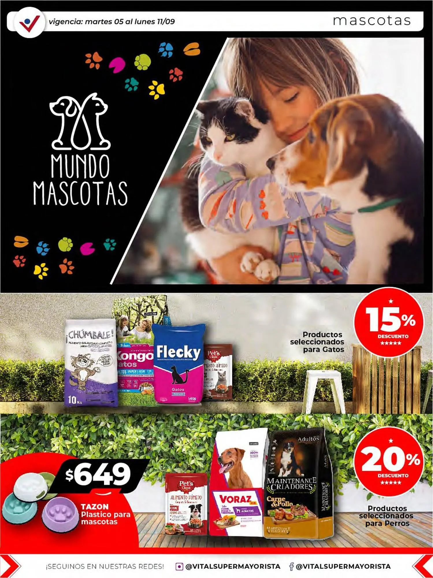 Ofertas de Catálogo Supermayorista Vital 6 de septiembre al 11 de septiembre 2023 - Página 20 del catálogo
