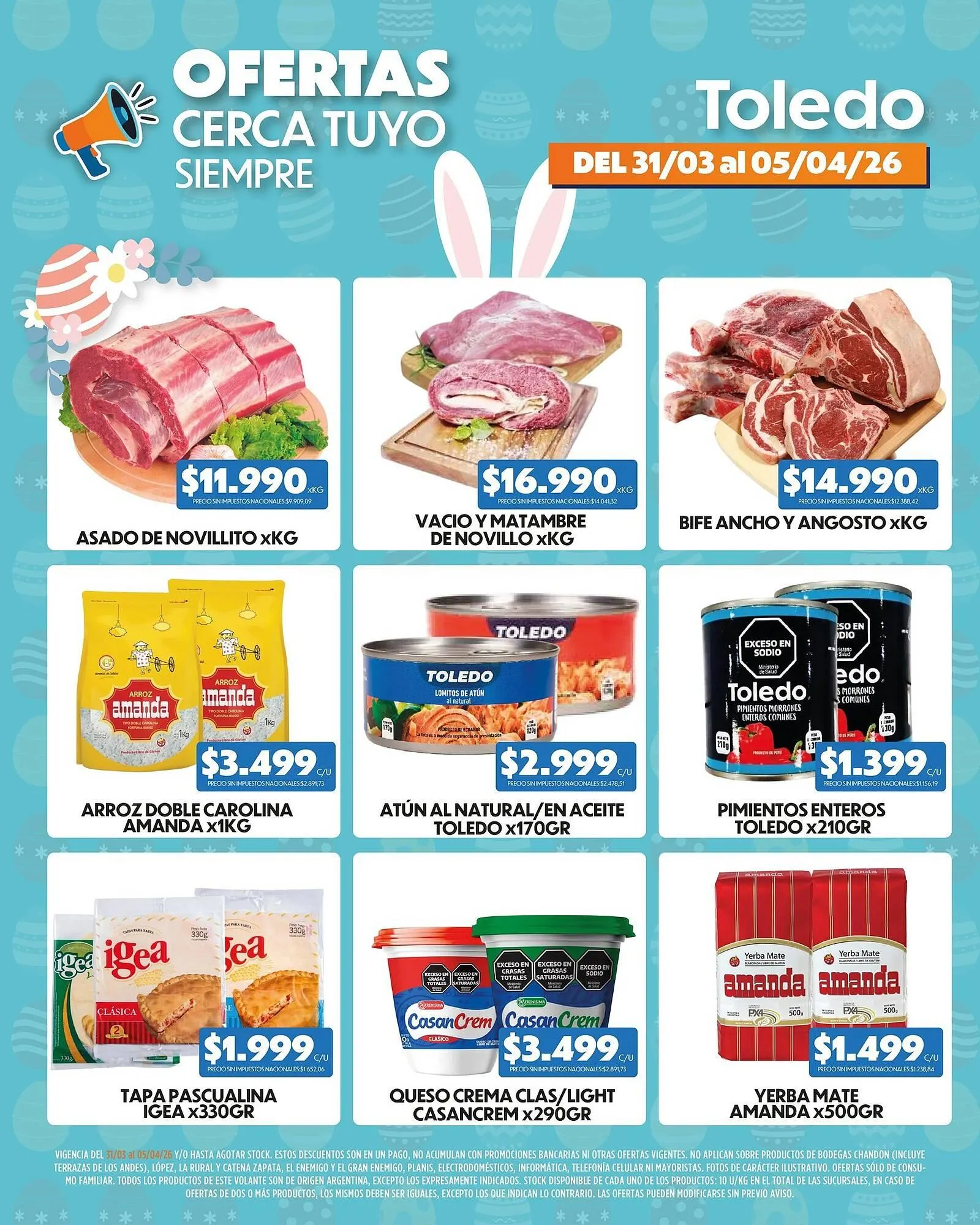 Ofertas de Catálogo Supermercados Toledo 31 de marzo al 5 de abril 2026 - Página 2 del catálogo