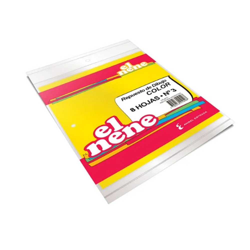 REP X 6 HS N 3 COLOR EL NENE.