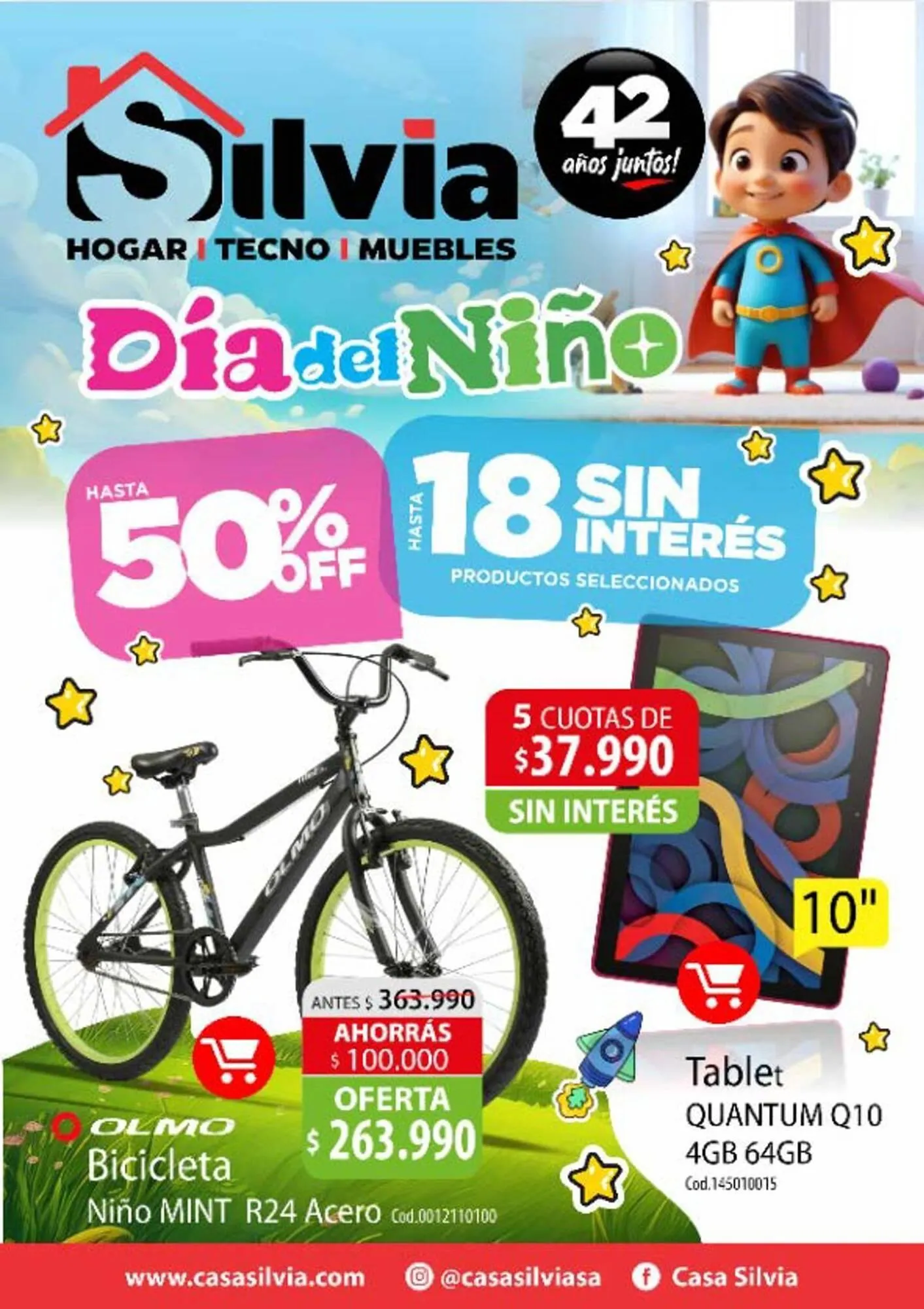 Ofertas de Catálogo Casa Silvia 5 de agosto al 31 de agosto 2025 - Página 1 del catálogo