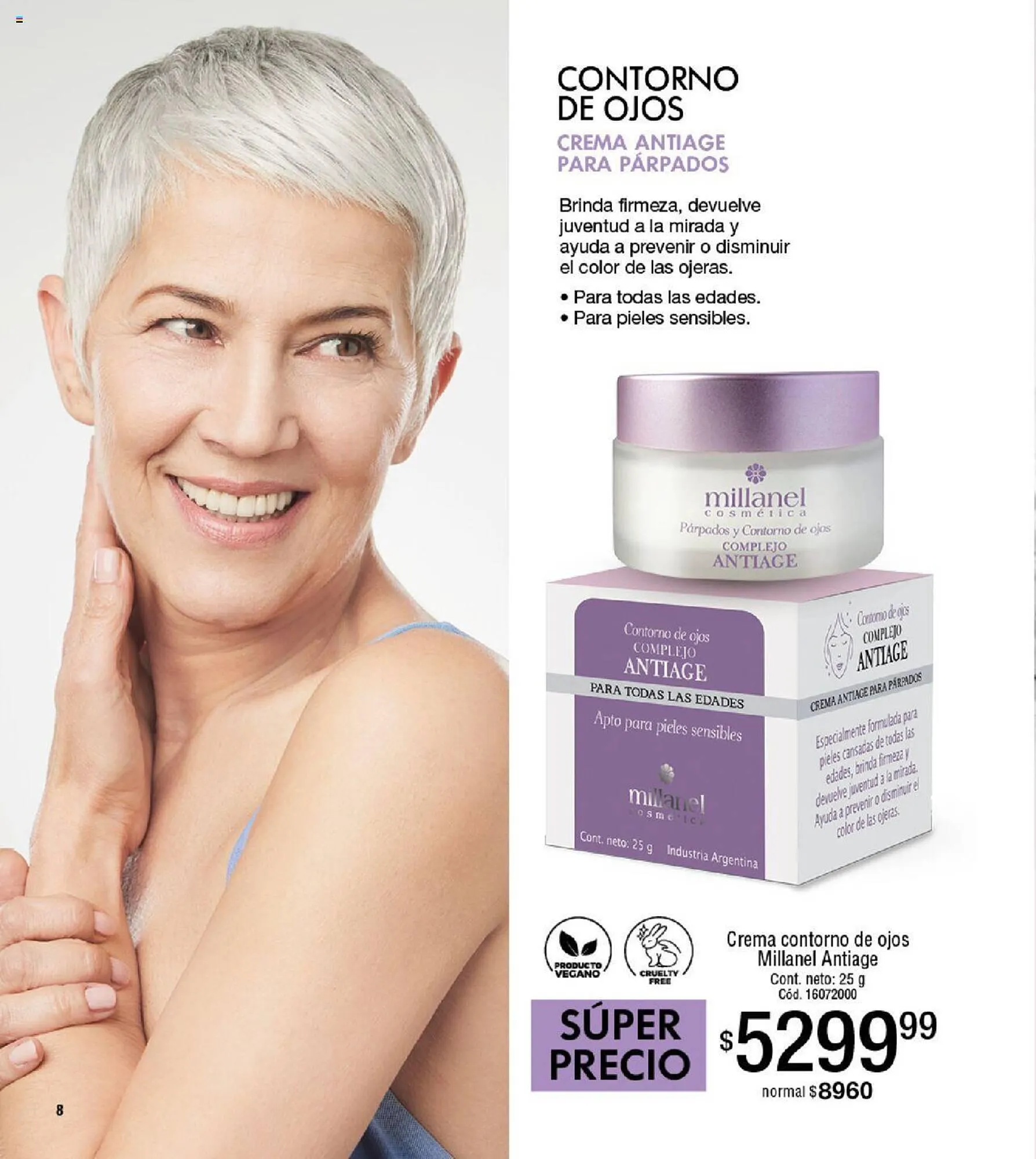 Ofertas de Catálogo Millanel Cosmética 11 de marzo al 7 de abril 2024 - Página 8 del catálogo