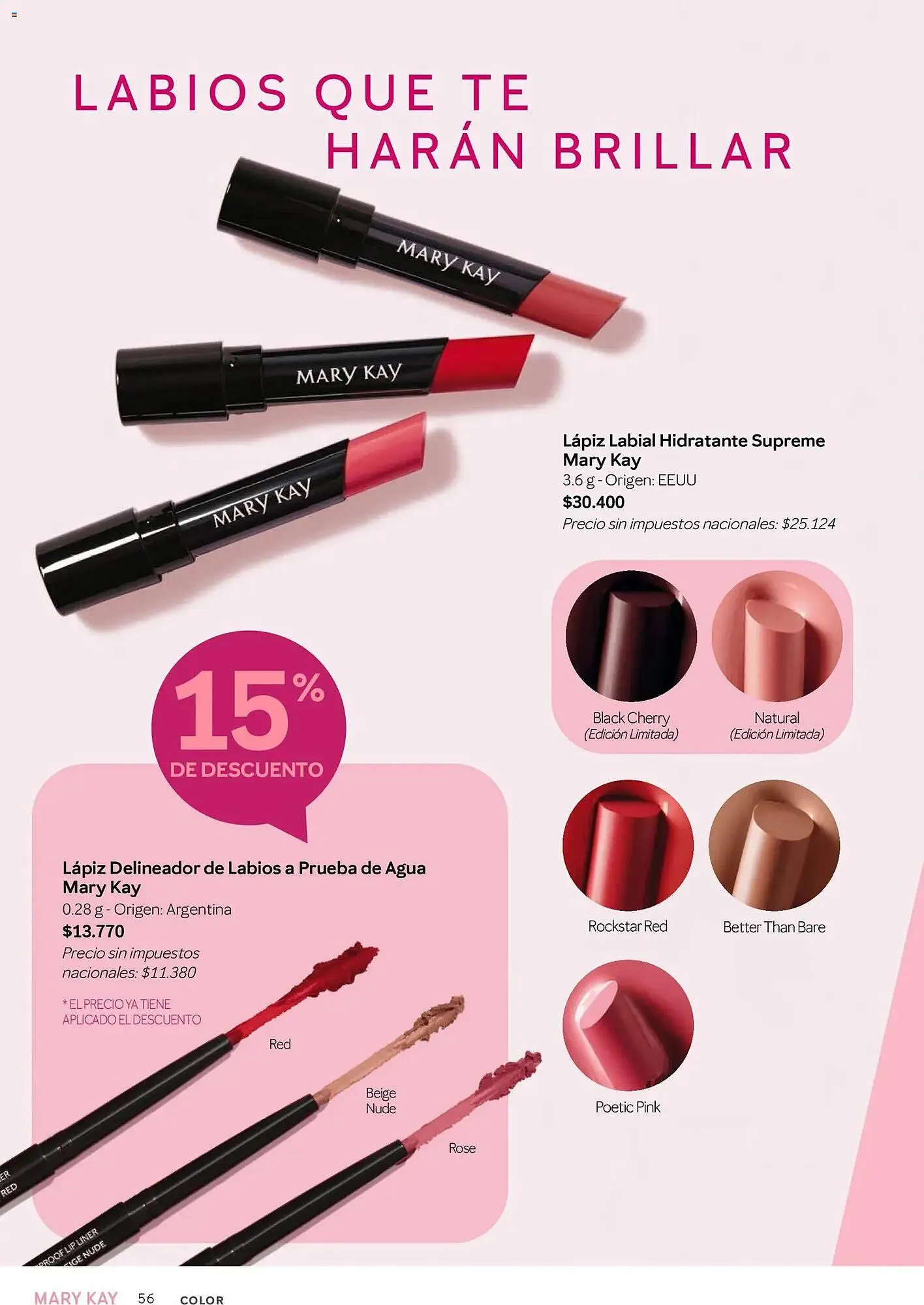 Ofertas de Catálogo Mary Kay 1 de mayo al 2 de junio 2026 - Página 56 del catálogo