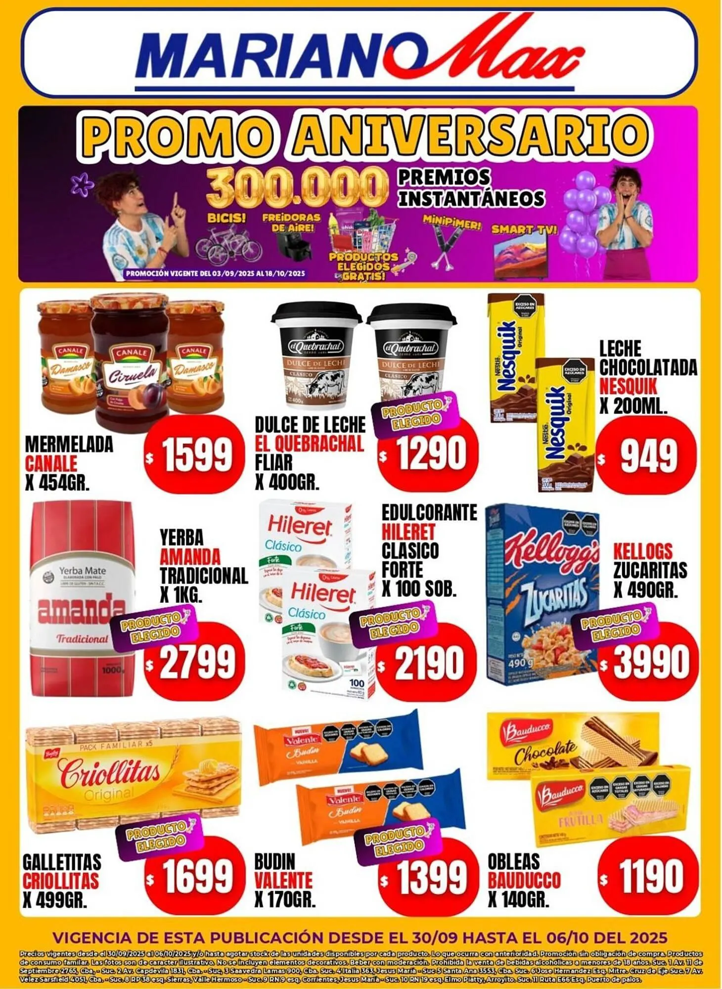 Ofertas de Catálogo Supermercados Mariano Max 30 de septiembre al 6 de octubre 2025 - Página 2 del catálogo