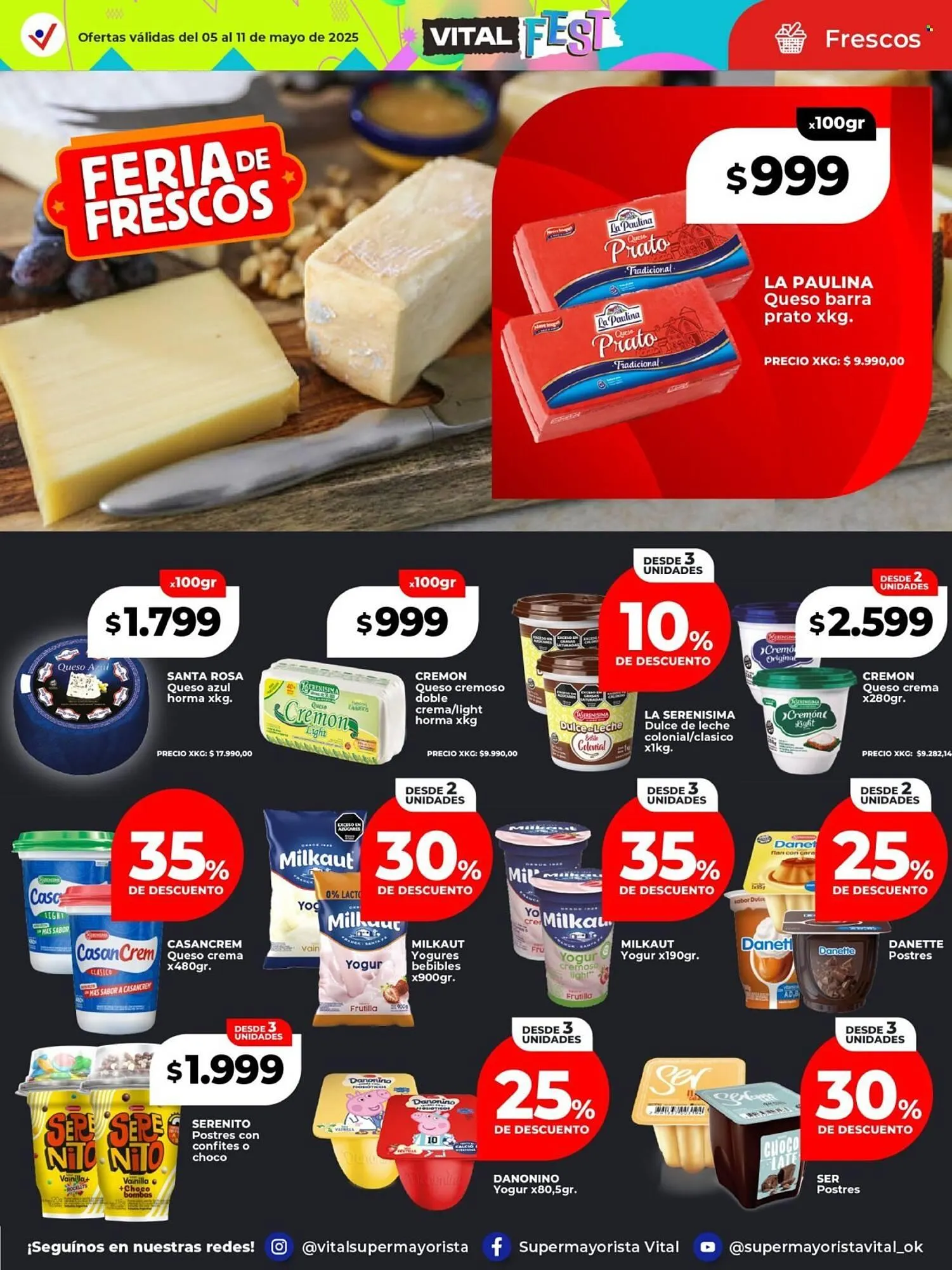 Ofertas de Catálogo Supermayorista Vital 5 de mayo al 13 de mayo 2025 - Página 24 del catálogo