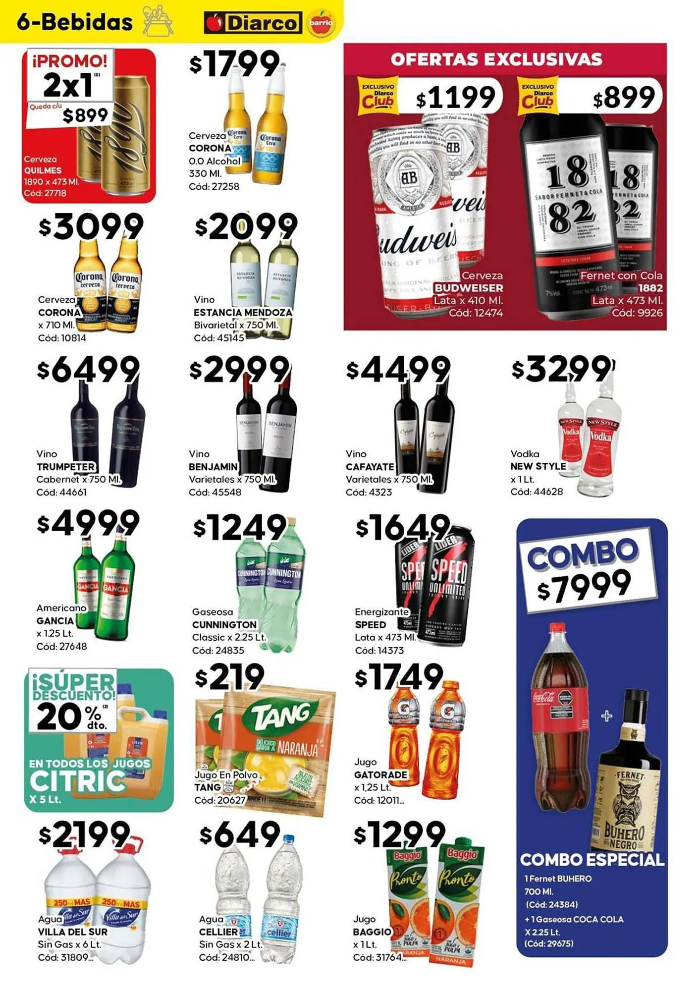 Ofertas de Catálogo Diarco 30 de marzo al 4 de abril 2025 - Página 6 del catálogo